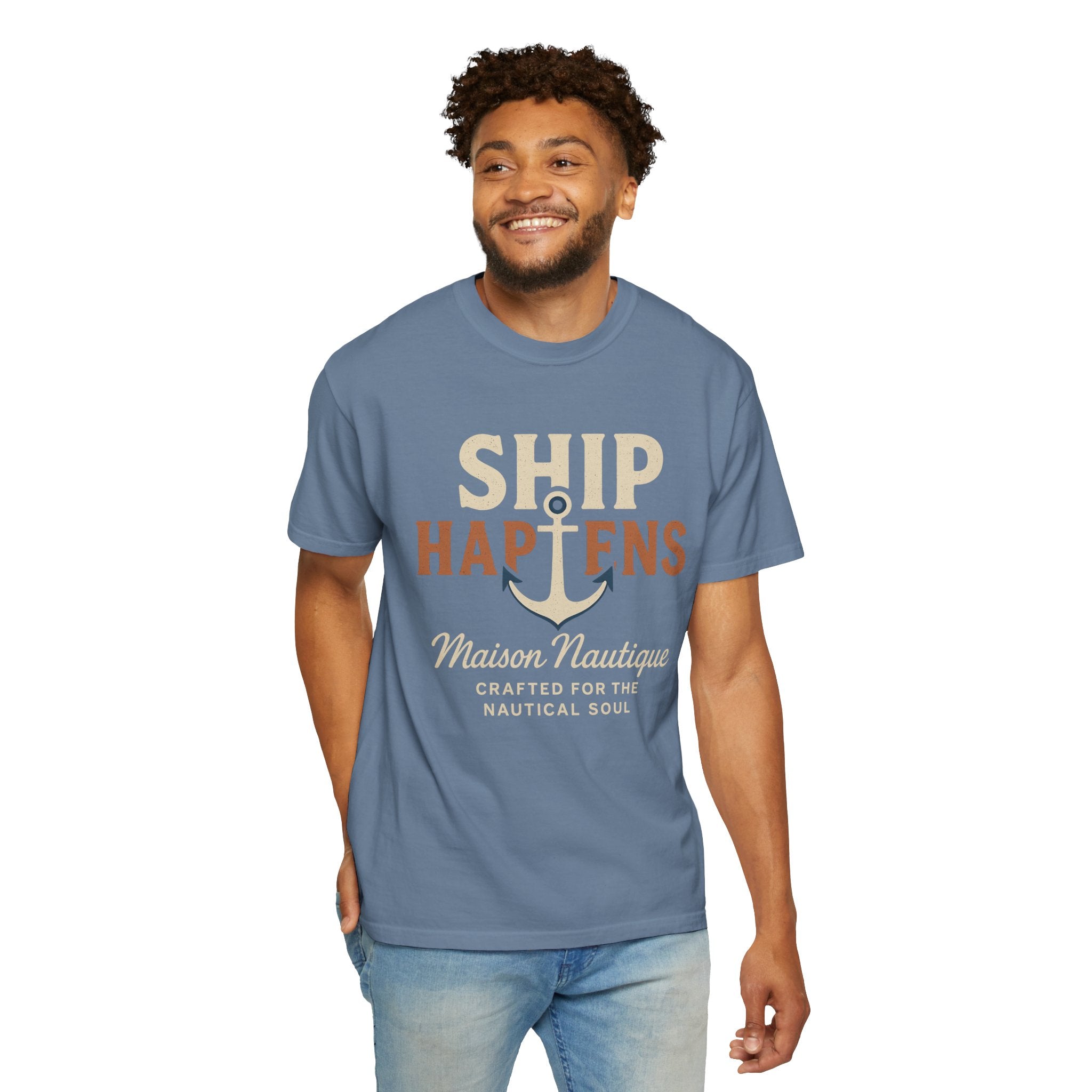 Ship Happens – Women’s Nautical Tee - Maison Nautique