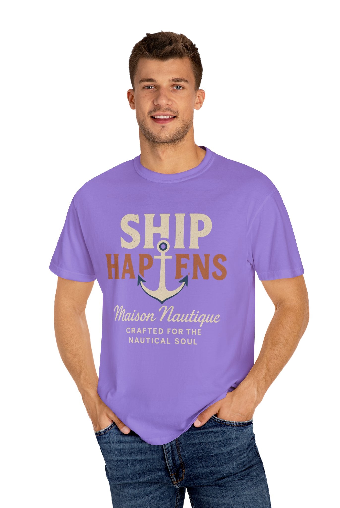 Ship Happens – Women’s Nautical Tee - Maison Nautique