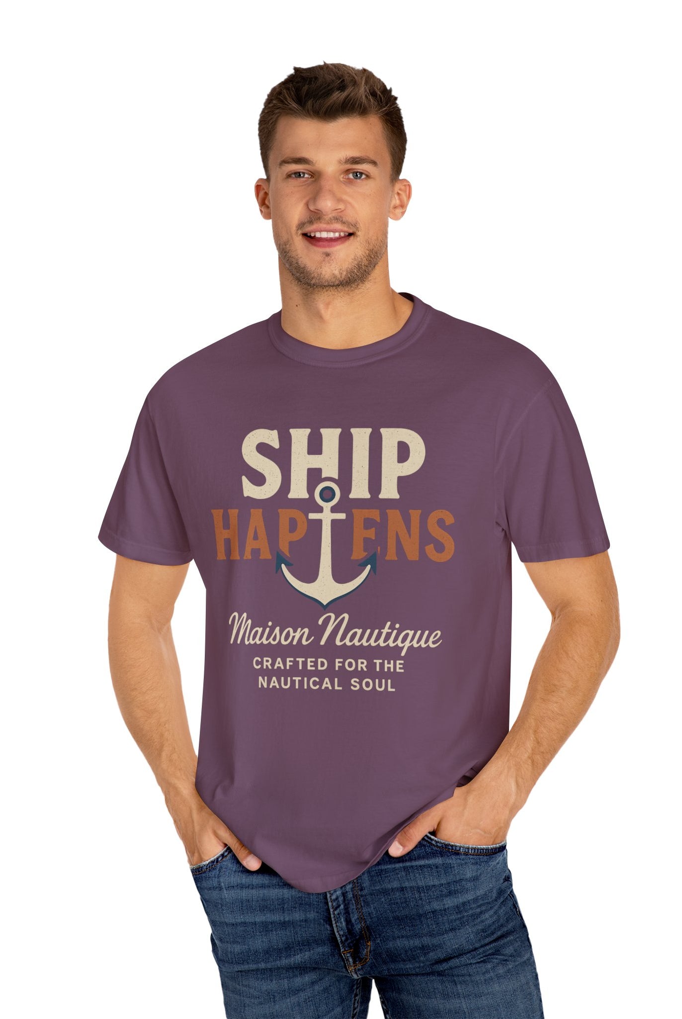 Ship Happens – Women’s Nautical Tee - Maison Nautique