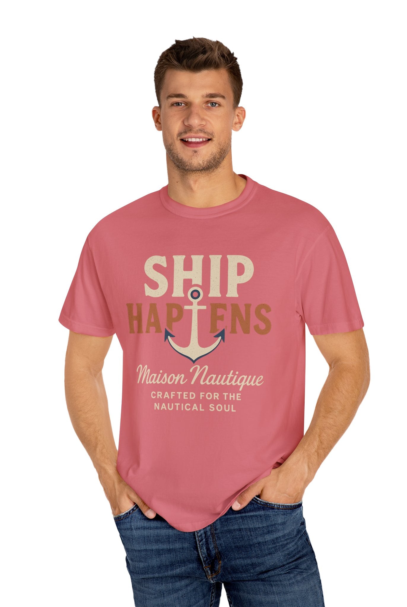 Ship Happens – Women’s Nautical Tee - Maison Nautique