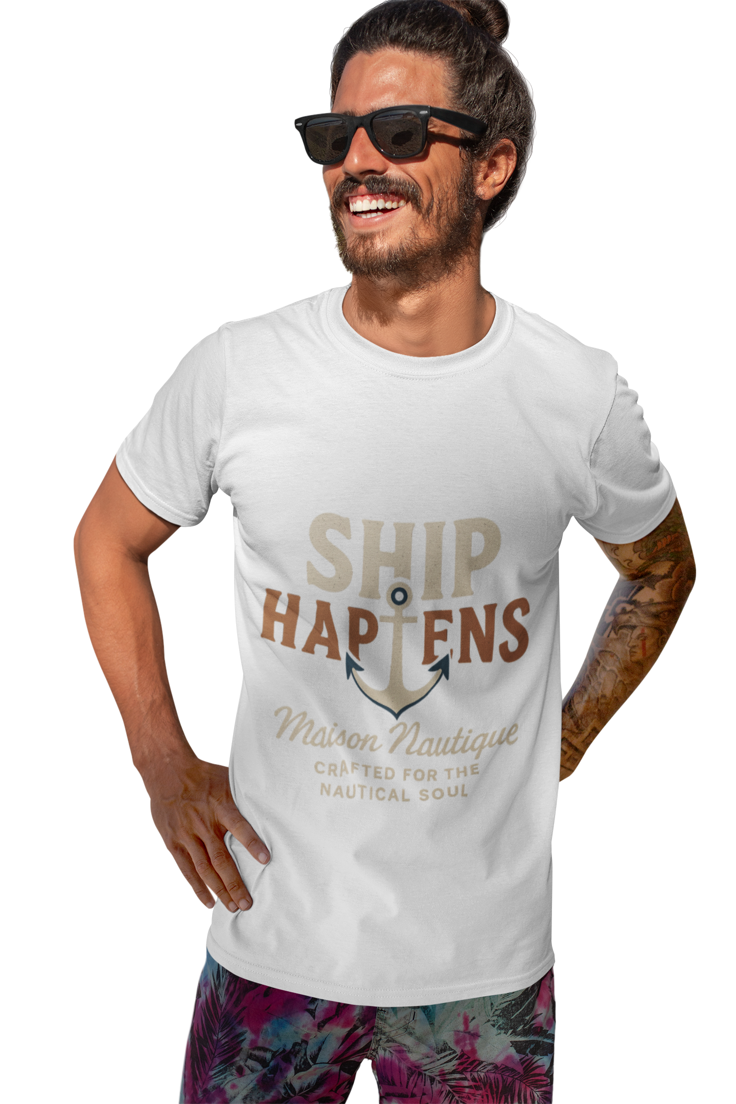 Ship Happens – Women’s Nautical Tee - Maison Nautique