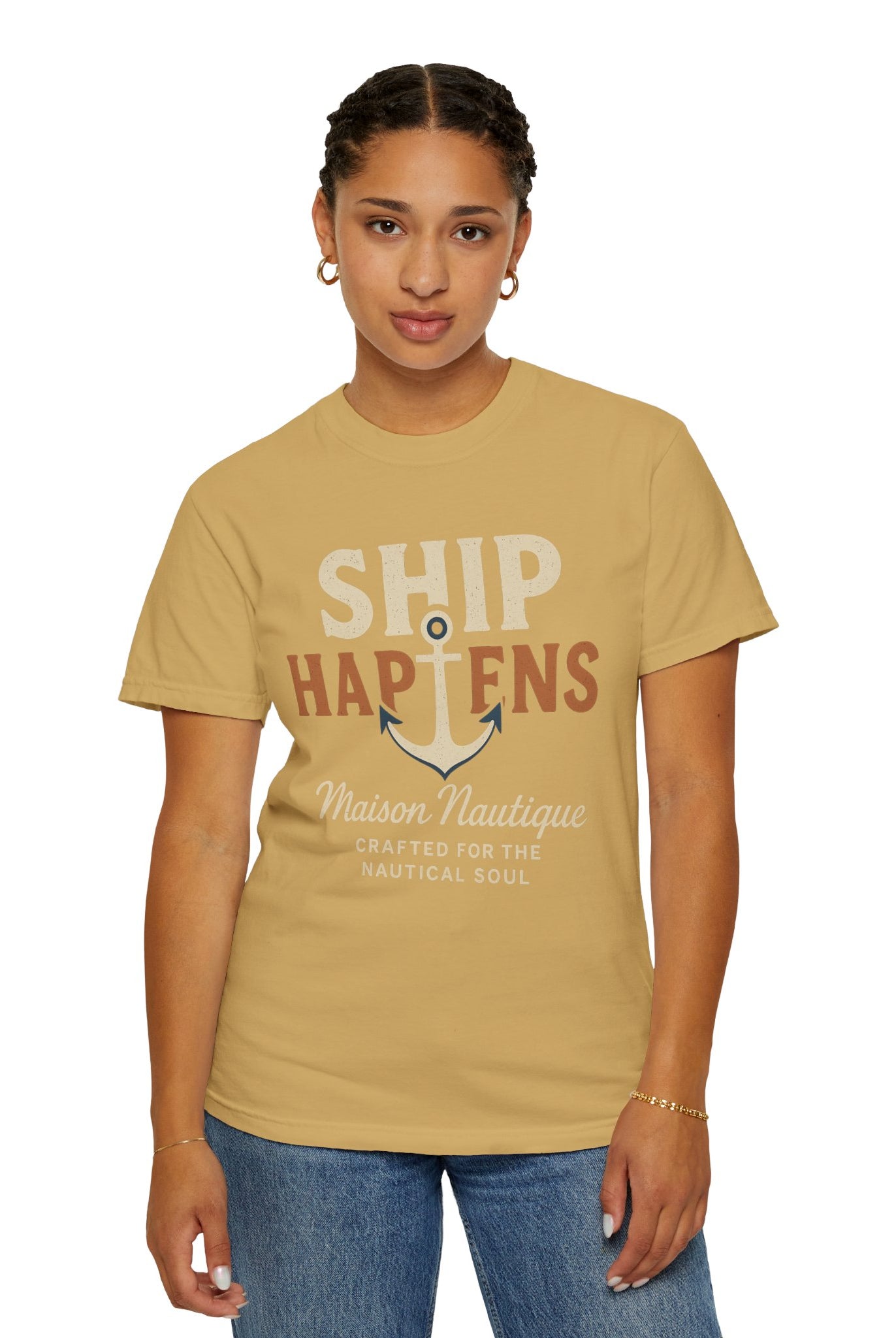 Ship Happens – Women’s Nautical Tee - Maison Nautique