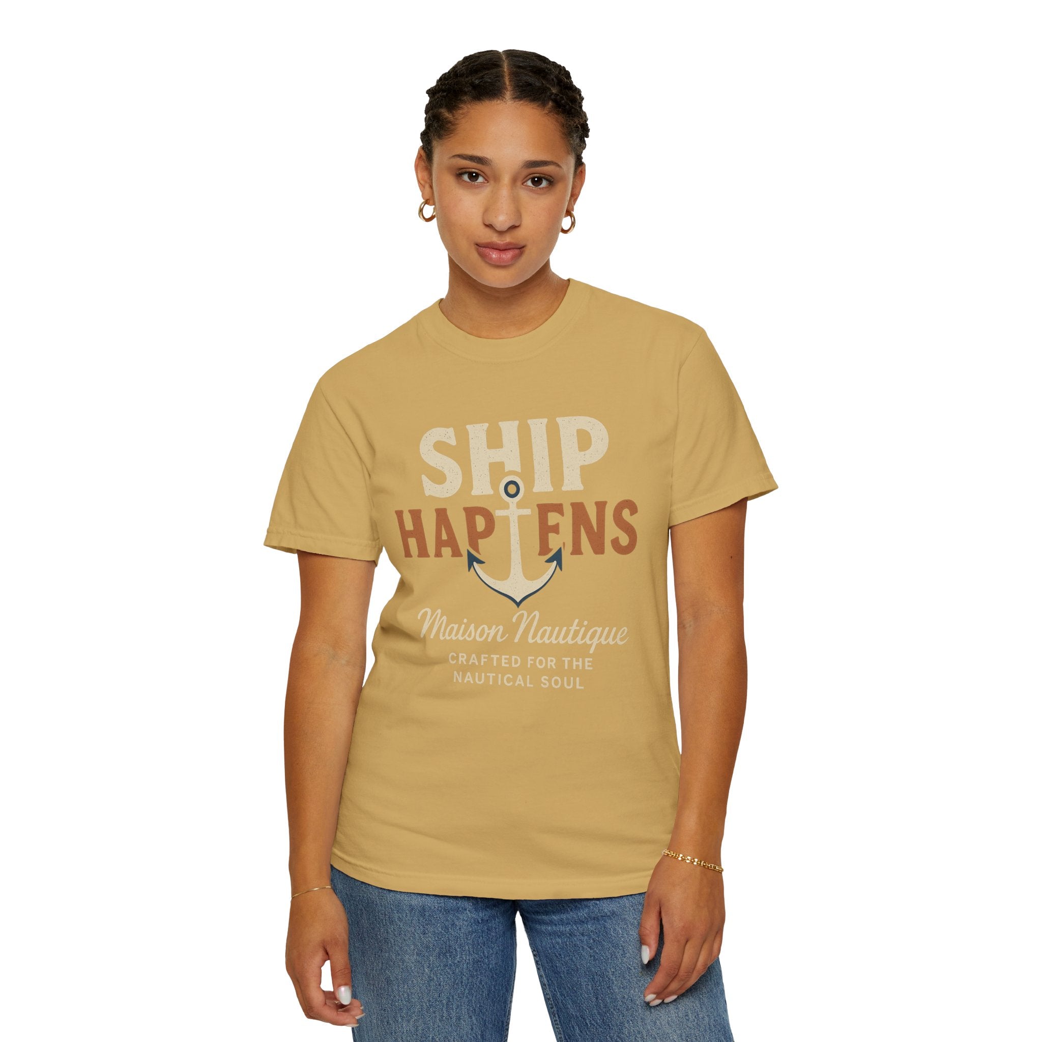 Ship Happens – Women’s Nautical Tee - Maison Nautique