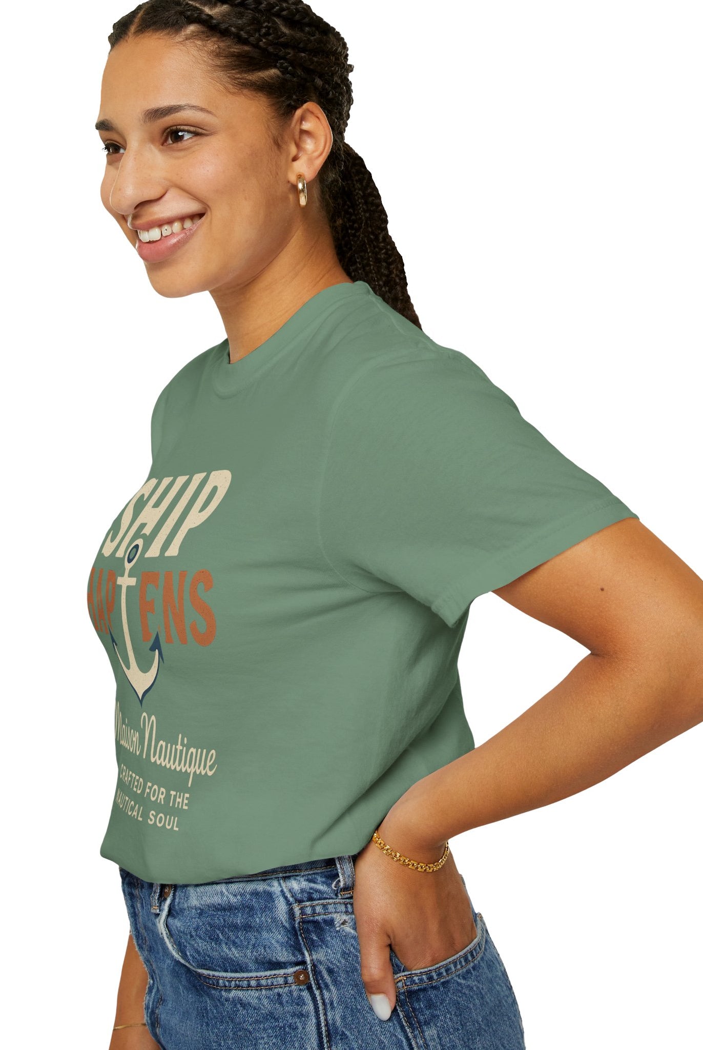 Ship Happens – Women’s Nautical Tee - Maison Nautique