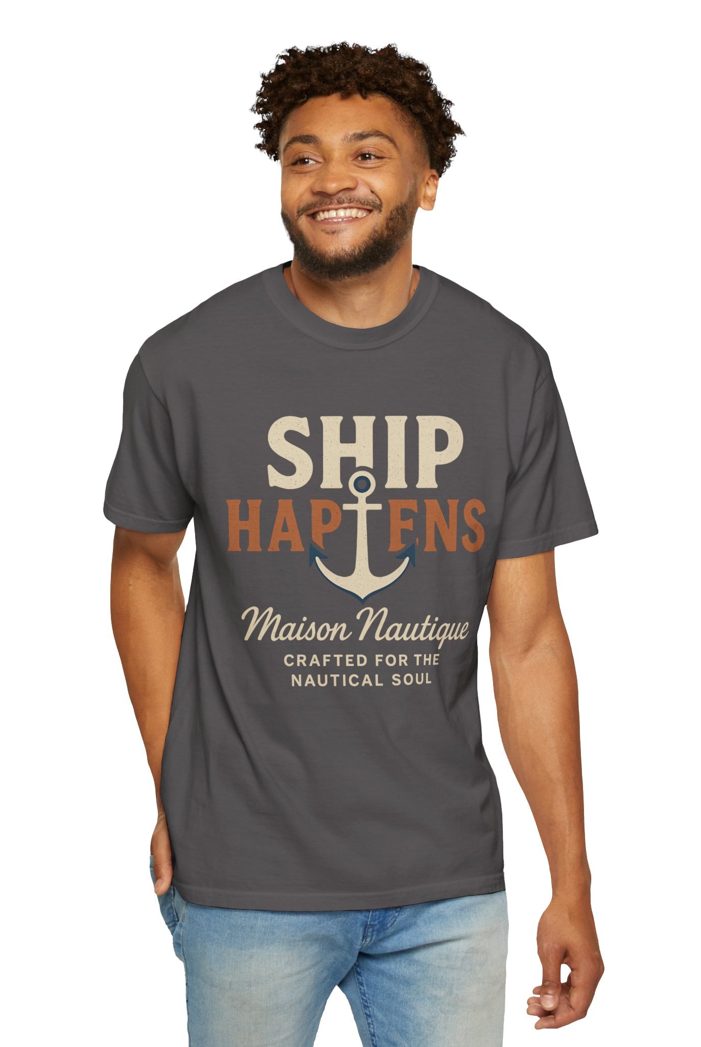Ship Happens – Women’s Nautical Tee - Maison Nautique