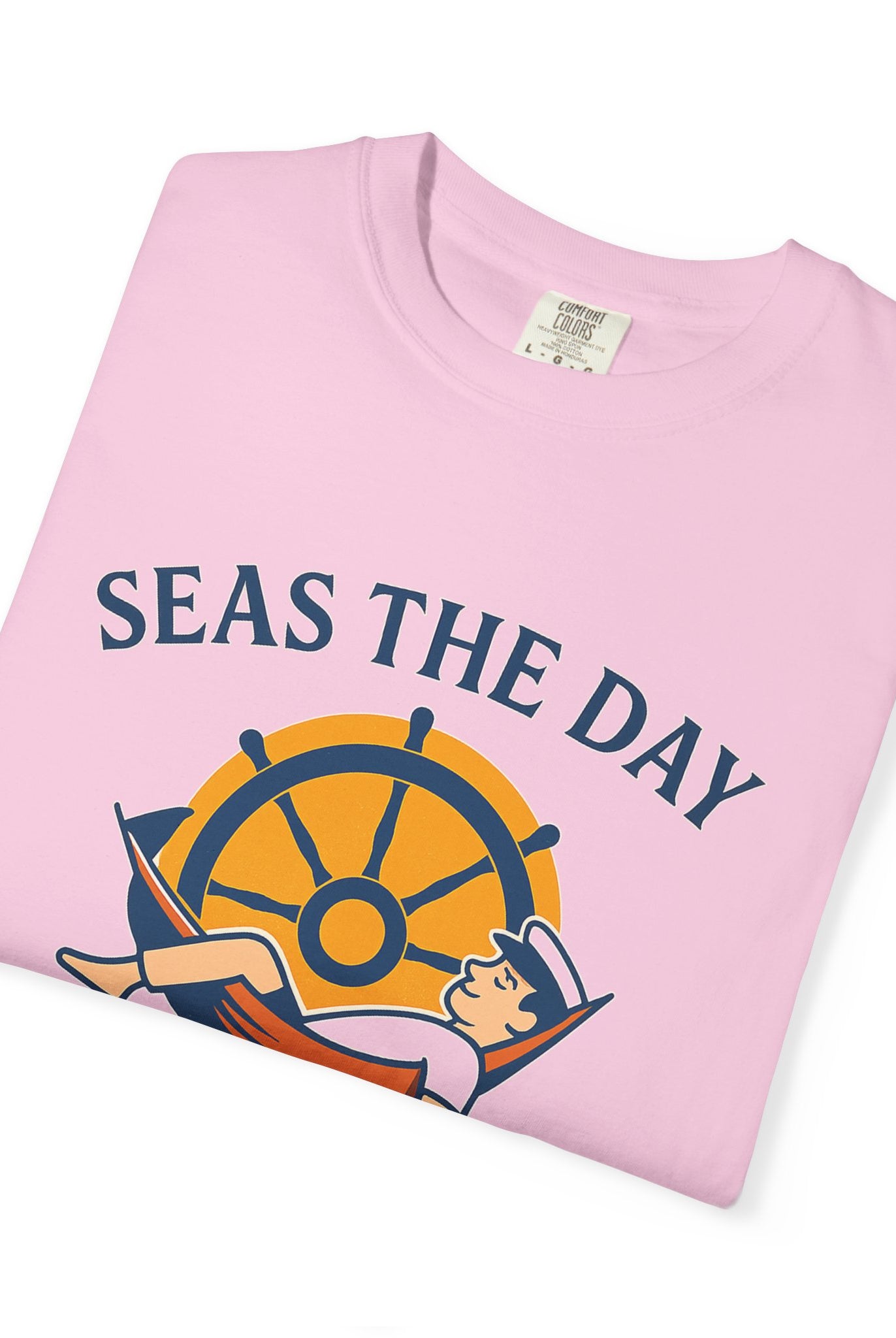 The “Seas the Day” Tee – Leisure Collection - Maison Nautique