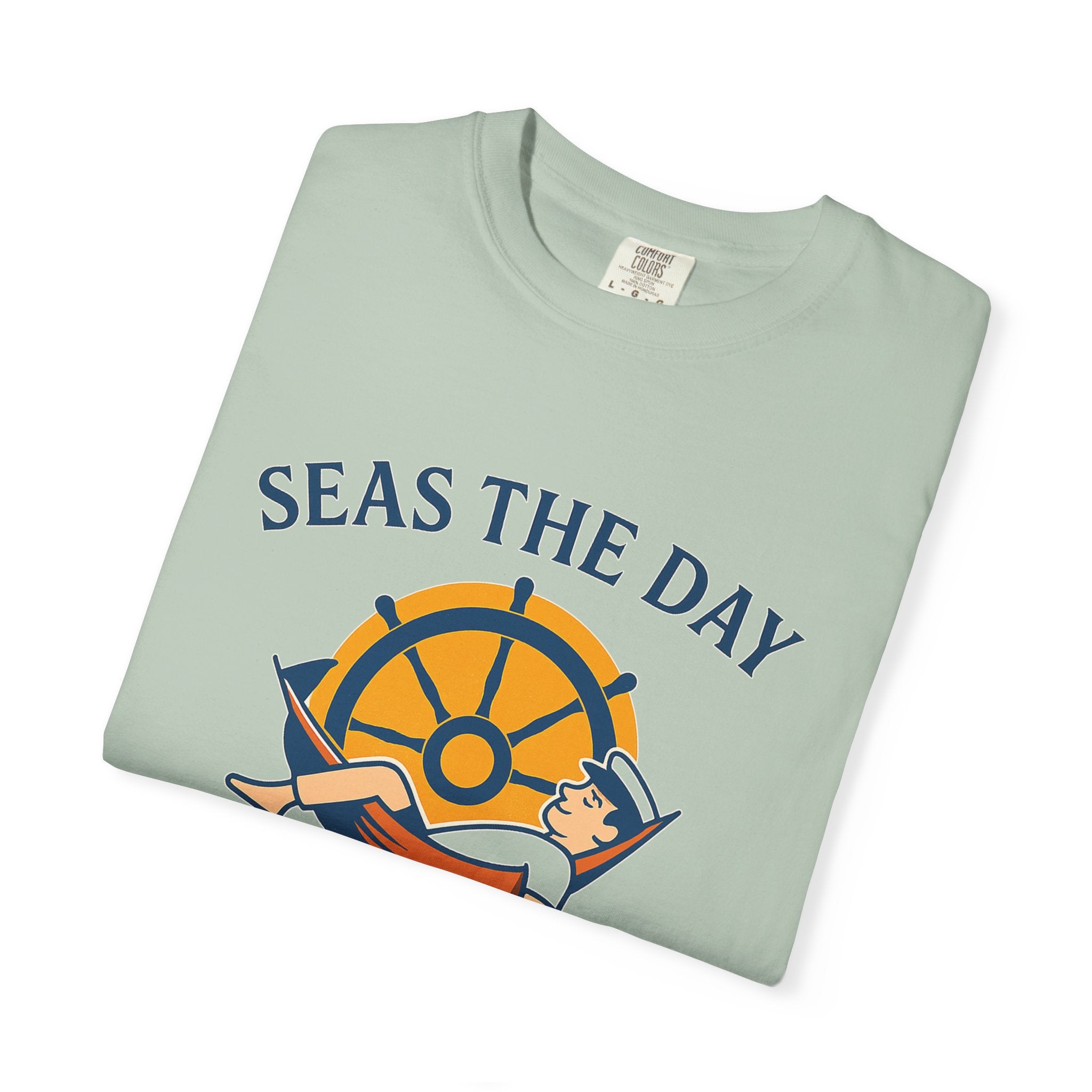 The “Seas the Day” Tee – Leisure Collection - Maison Nautique
