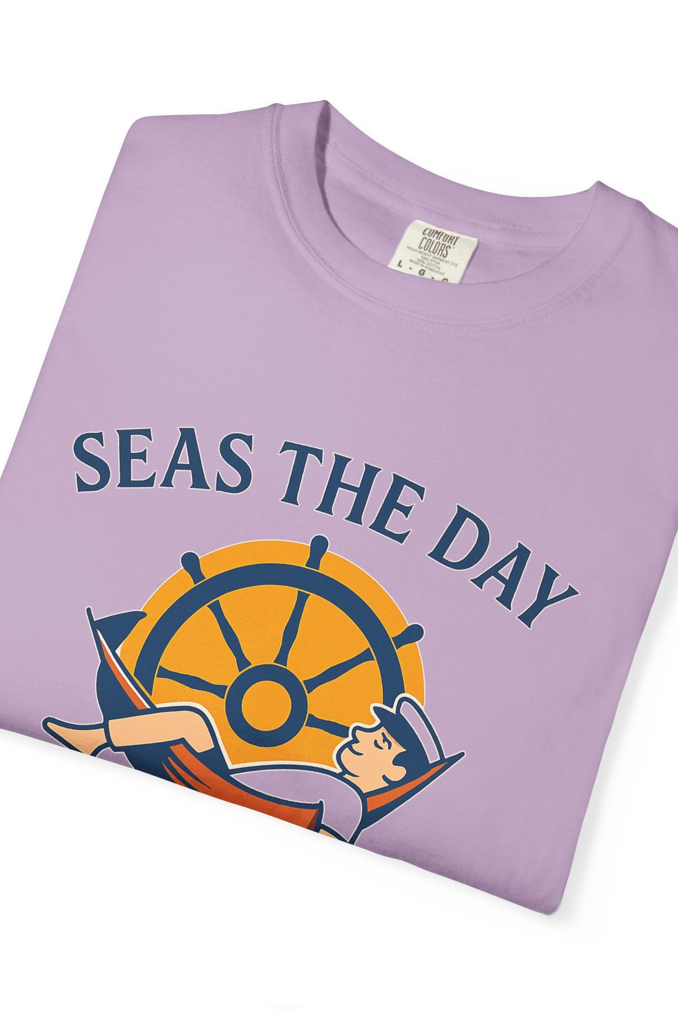 The “Seas the Day” Tee – Leisure Collection - Maison Nautique