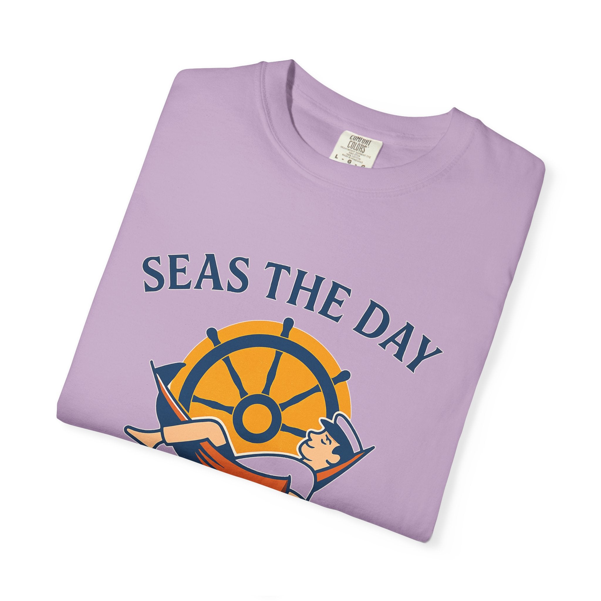 The “Seas the Day” Tee – Leisure Collection - Maison Nautique