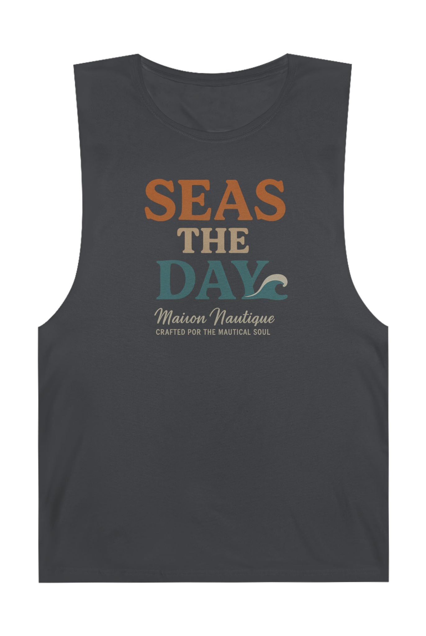 Maison Nautique "Seas the Day" Unisex Tank - Maison Nautique