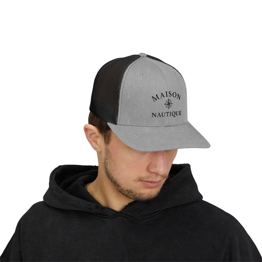 Maison Nautique Compass Trucker Hat – Classic Coastal Edition - Maison Nautique 