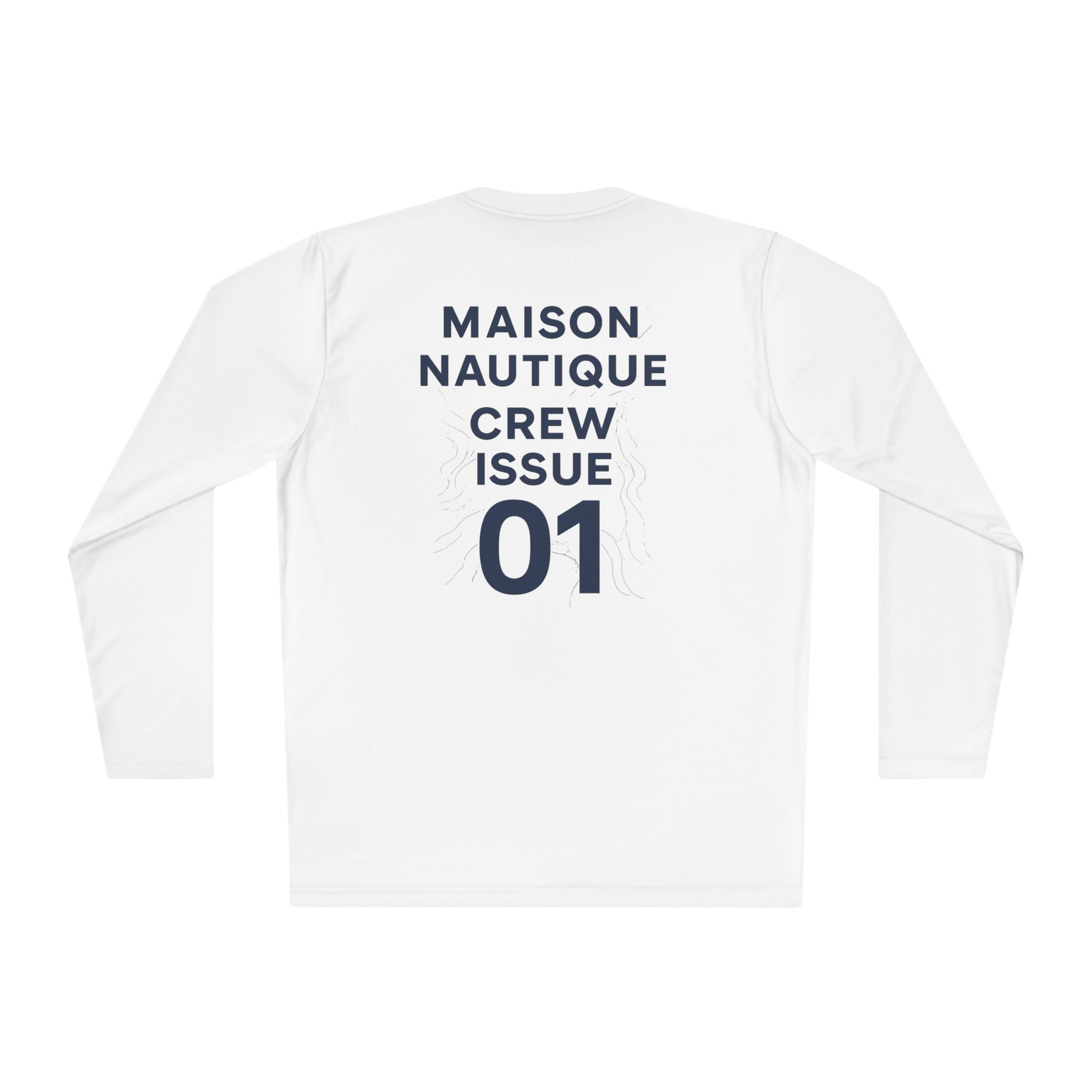 Maison Nautique Dri-Fit Long Sleeve – Crew Issue 01, Unisex - Maison Nautique 