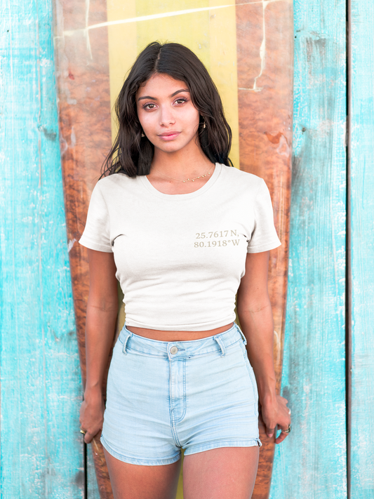 Women's Nautical Tee, Coastal Style Top, Beach Lover Shirt, Travel Gift, Adventure Apparel, Summer Vibes T-Shirt - Maison Nautique 