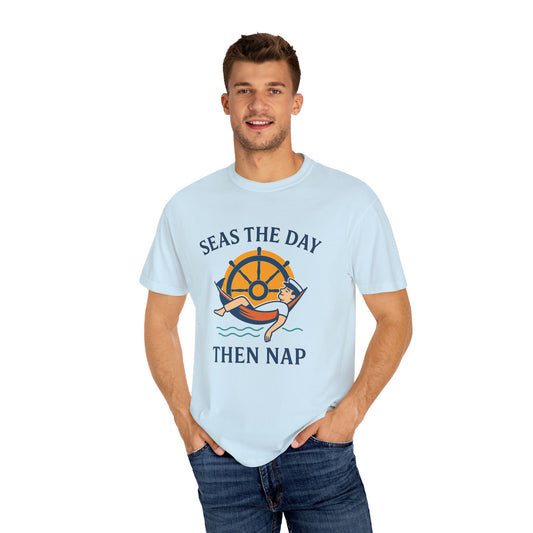 The “Seas the Day” Tee – Leisure Collection - Maison Nautique 