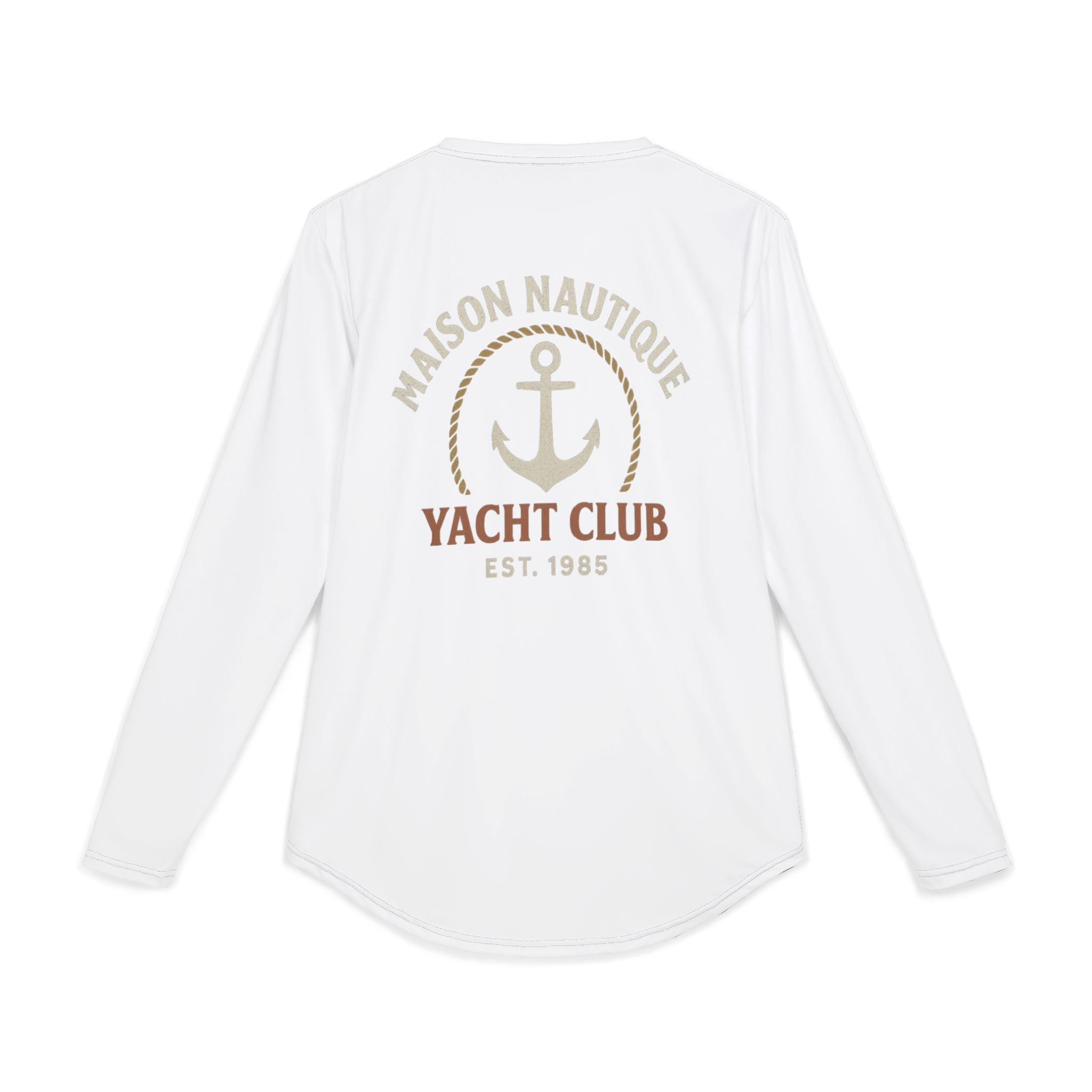Yacht Club Long Sleeve – UV Protection Performance Shirt - Maison Nautique 