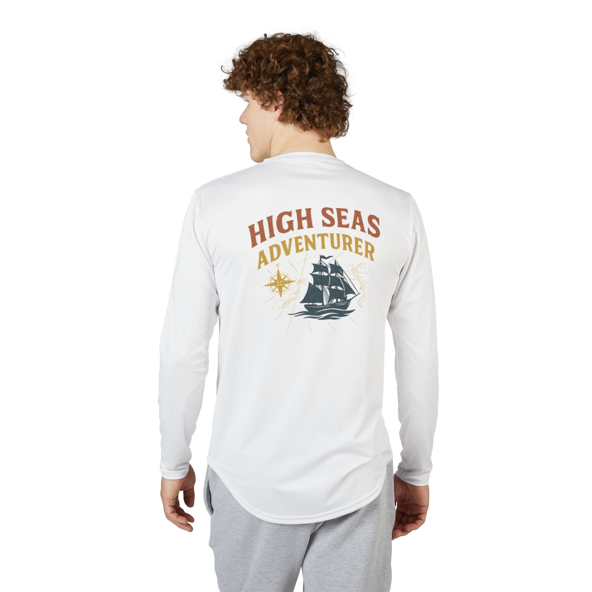 Men's UV Protection Long Sleeve Shirt - High Seas Adventurer Collection - Maison Nautique 
