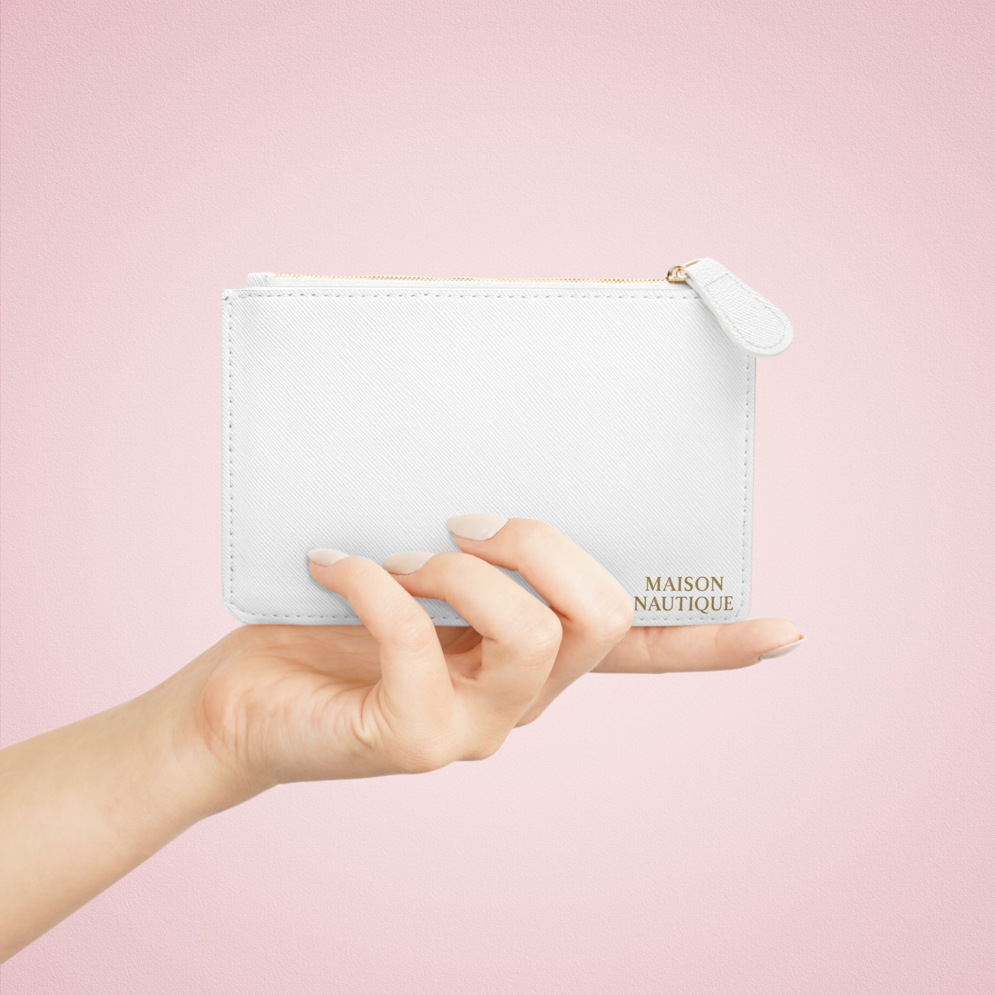 Maison Nautique Signature Clutch – Coastal Gold Edition - Maison Nautique 