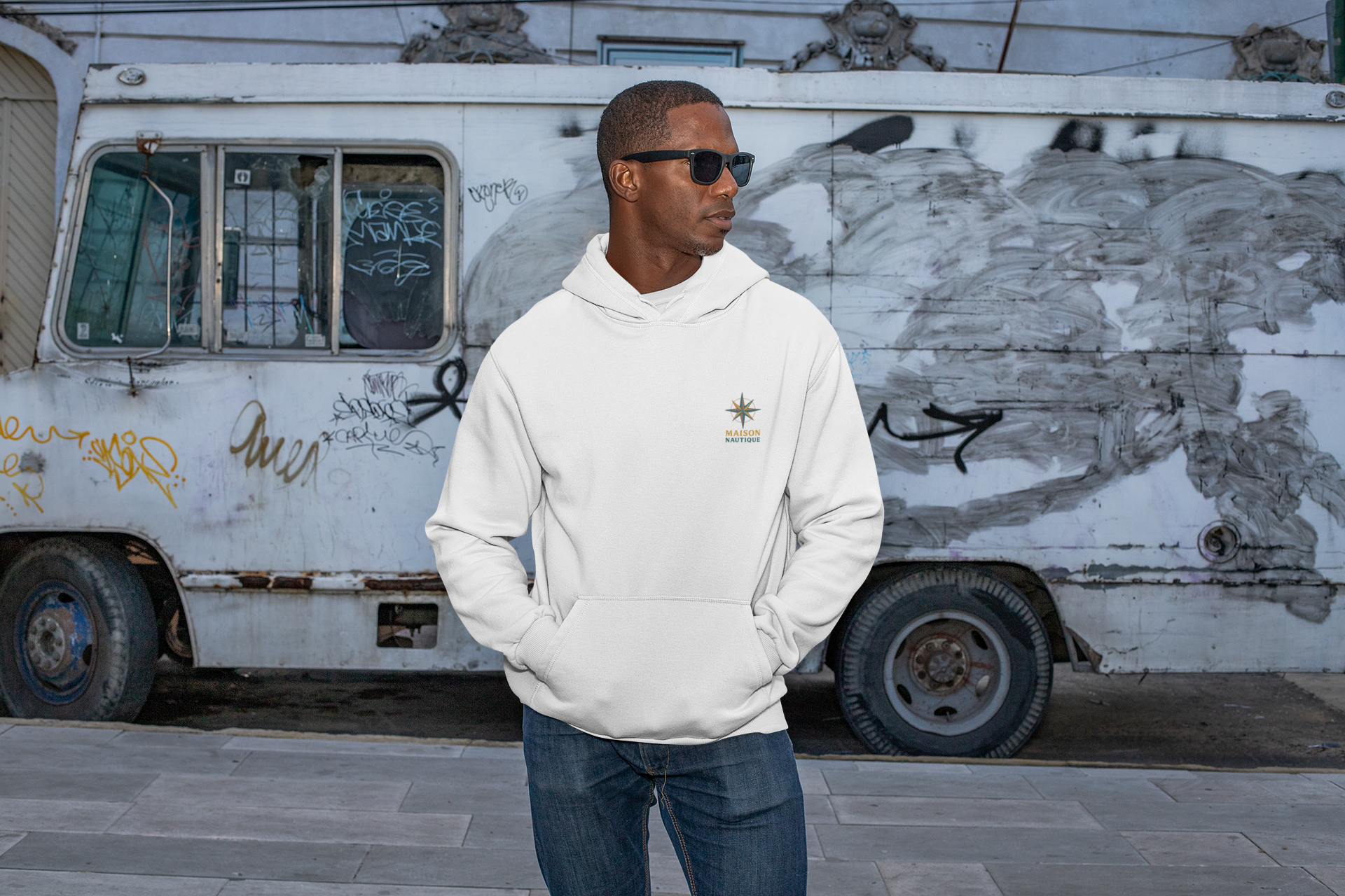 Maison Nautique Hoodie – Castaway Compass Edition | Unisex - Maison Nautique 