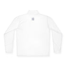 Maison Nautique Signature Coastal Quarter-Zip – White & Navy Edition, Unisex - Maison Nautique 