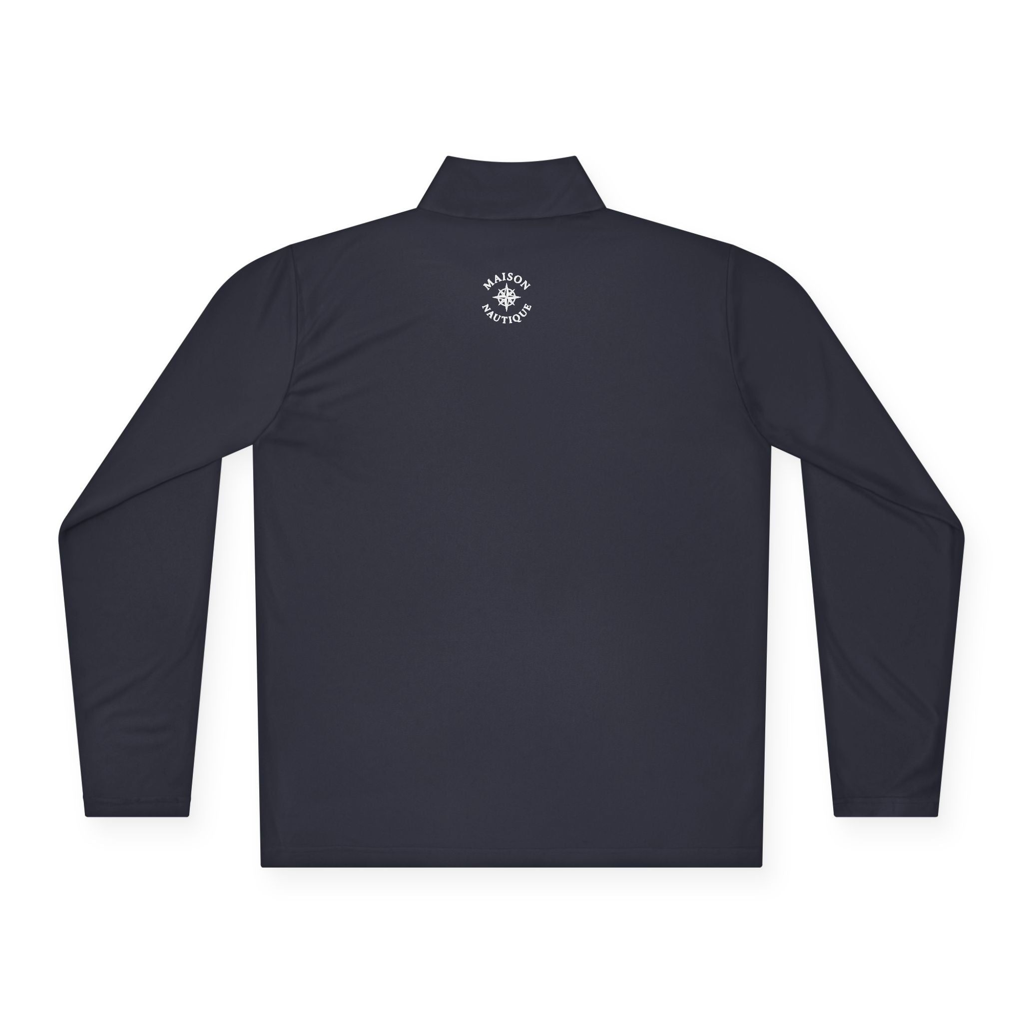 Maison Nautique Signature Quarter-Zip – Black, Grey, True Navy - Maison Nautique 