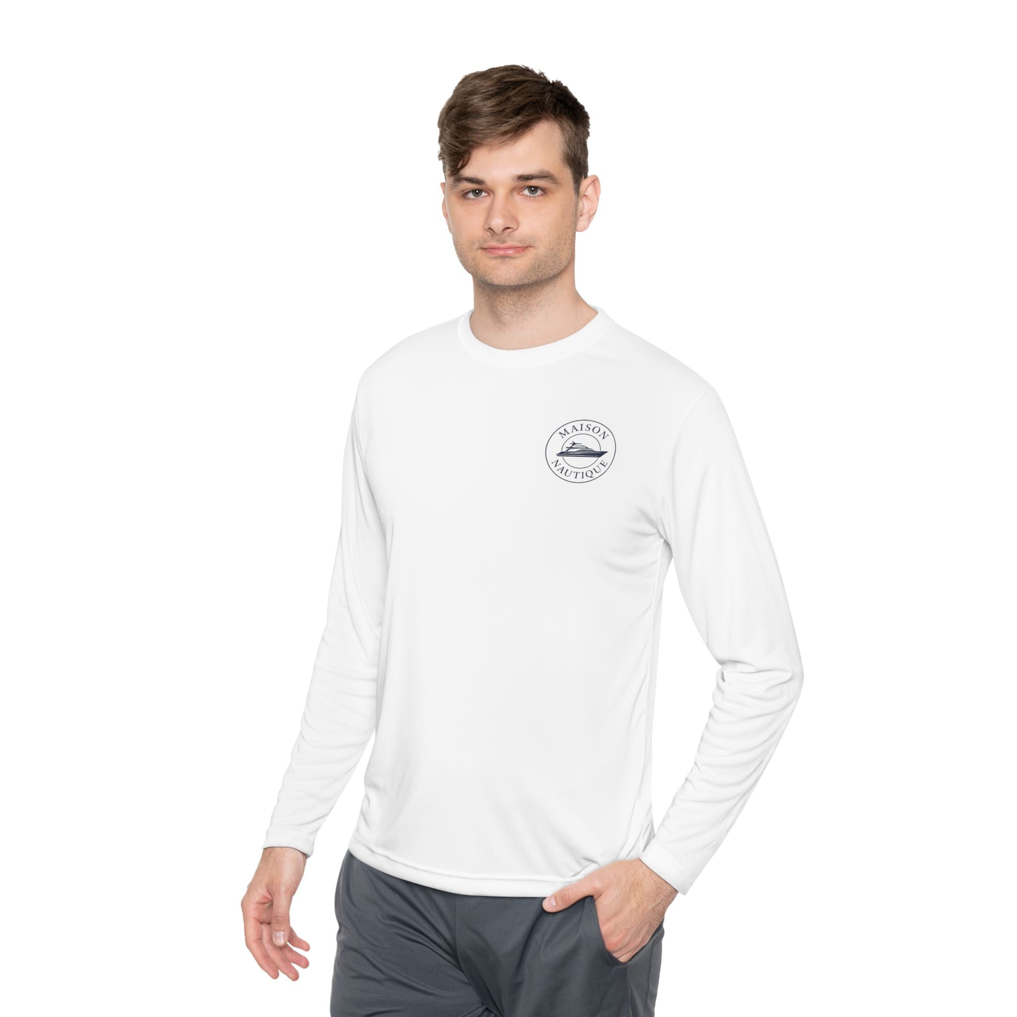Maison Nautique Dri-Fit Long Sleeve – Crew Issue 01, Unisex - Maison Nautique 