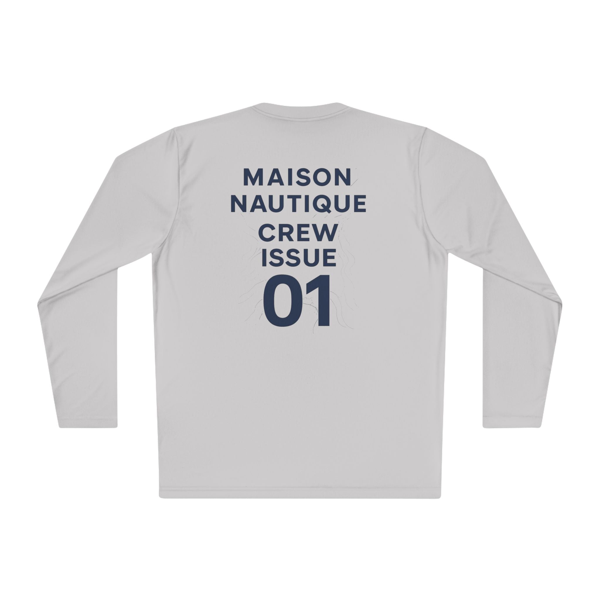 Maison Nautique Dri-Fit Long Sleeve – Crew Issue 01, Unisex - Maison Nautique 