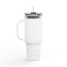 Maison Nautique 40 oz Compass Tumbler – White & Teal Edition - Maison Nautique 