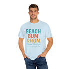 Beach Bum & Rum – Unisex Coastal Tee - Maison Nautique 