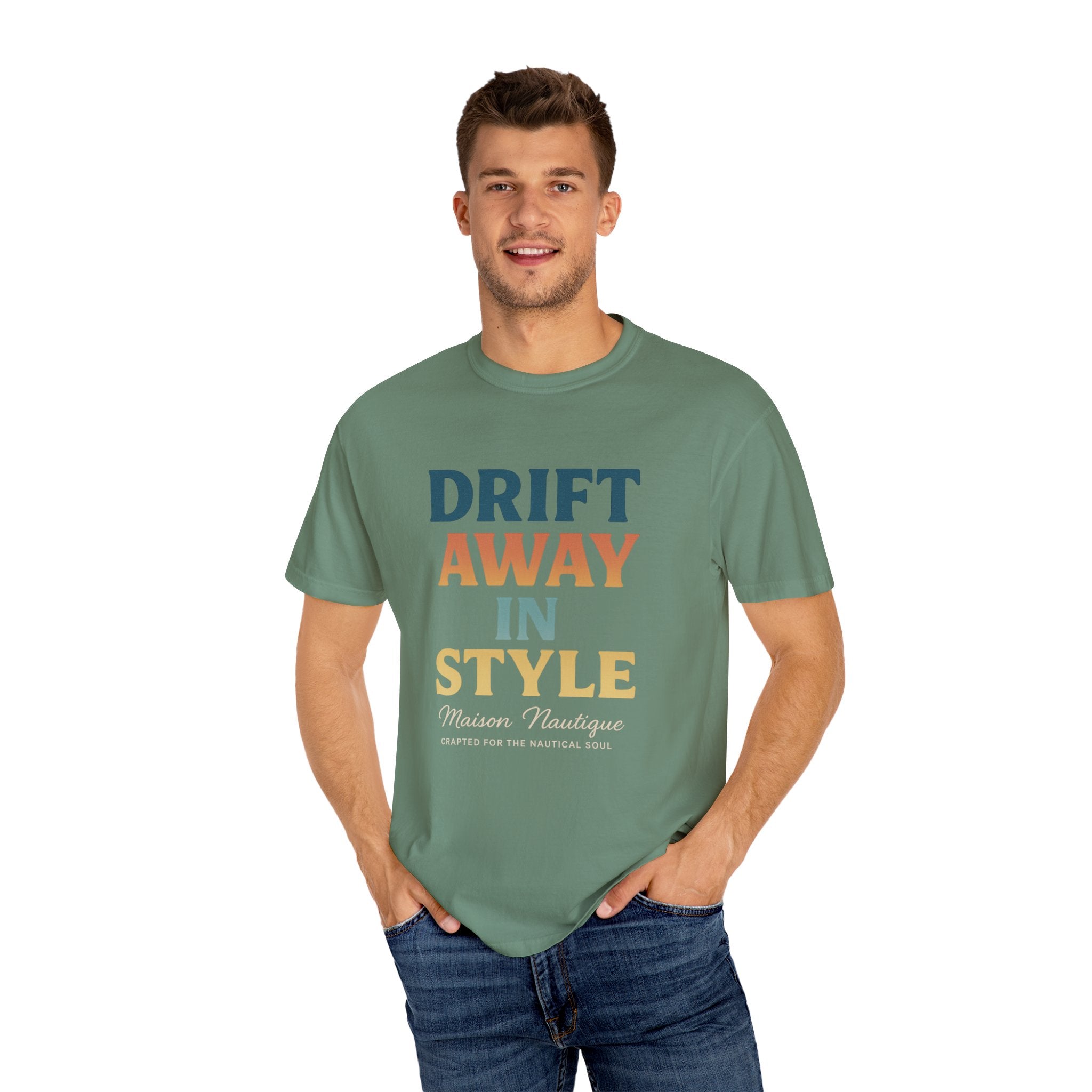 Drift Away in Style – Unisex Coastal Tee - Maison Nautique 