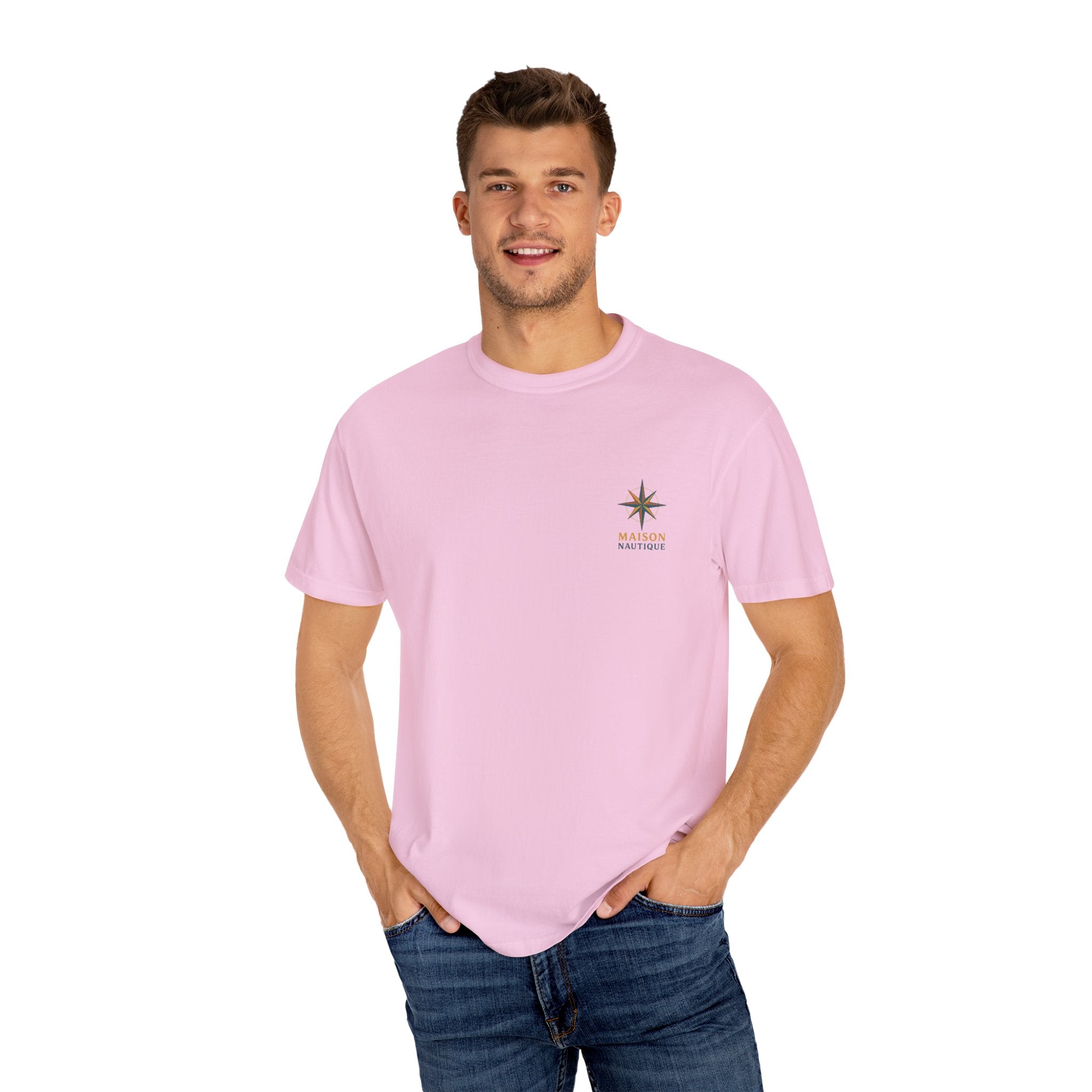Life’s Better on a Beach – Unisex Garment-Dyed T-shirt - Maison Nautique 