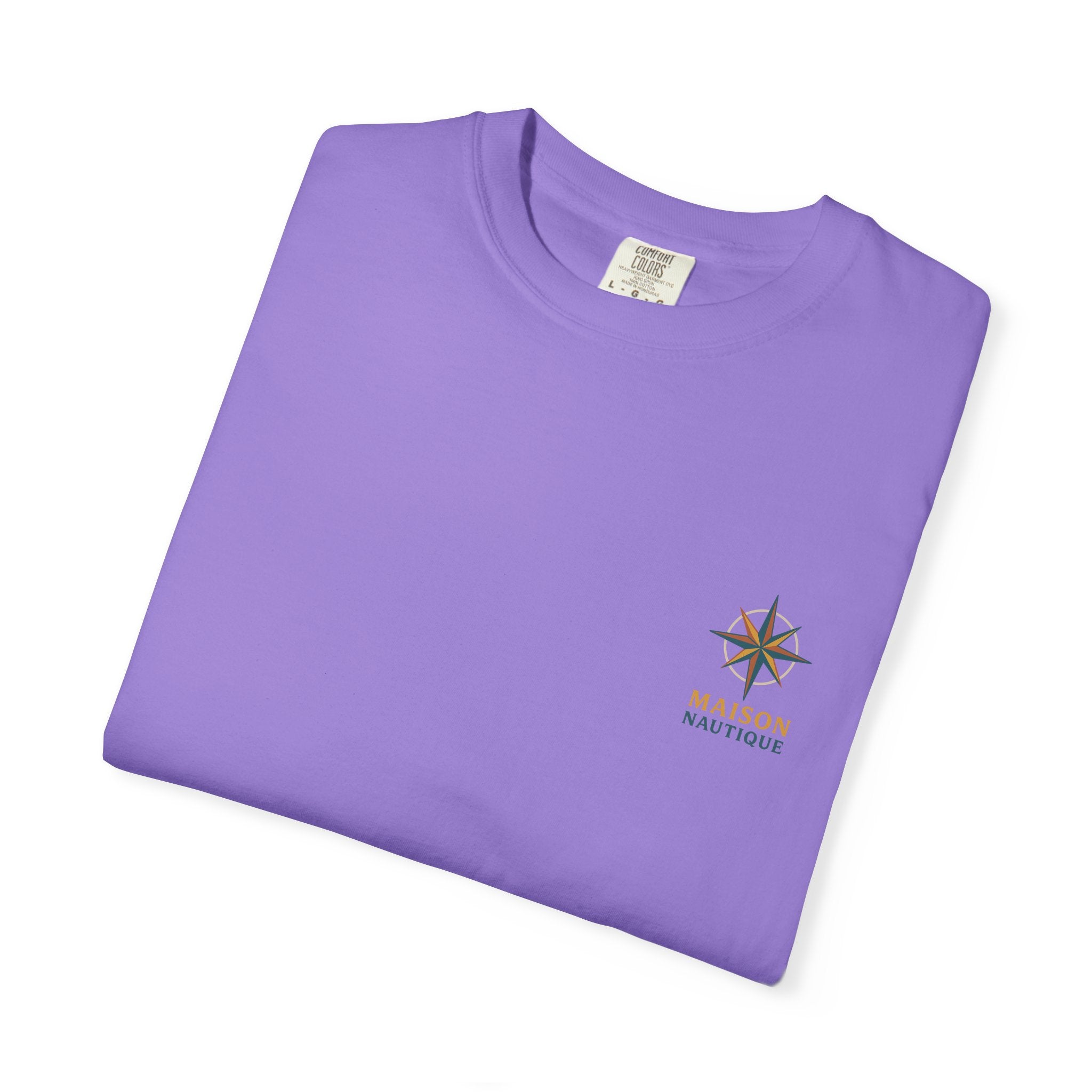 Life’s Better on a Beach – Unisex Garment-Dyed T-shirt - Maison Nautique 