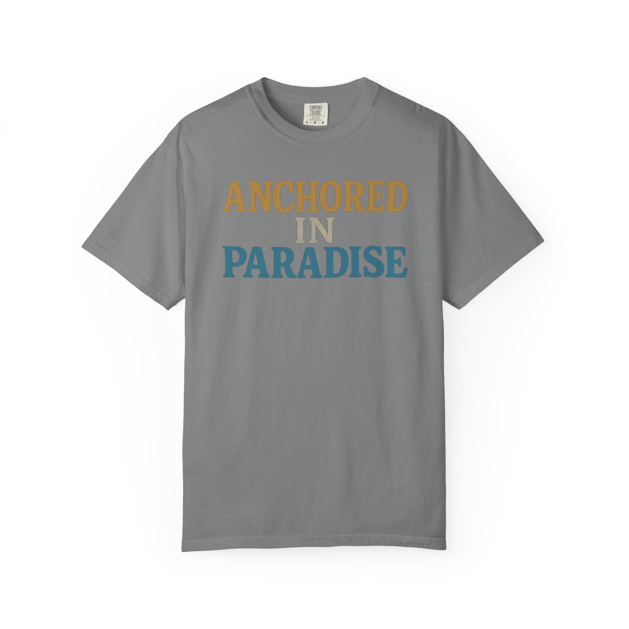 Maison Nautique "Anchored in Paradise" Vintage Unisex Tee - Maison Nautique 