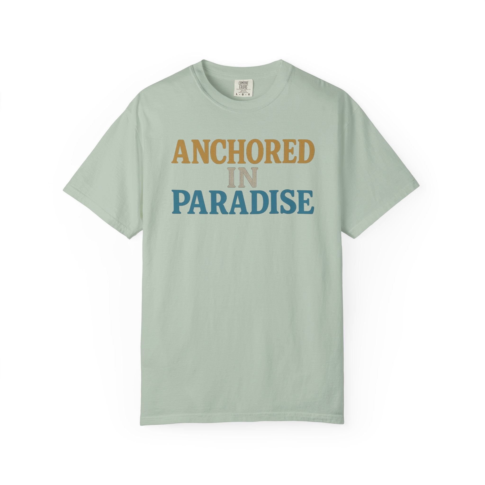 Maison Nautique "Anchored in Paradise" Vintage Unisex Tee - Maison Nautique 