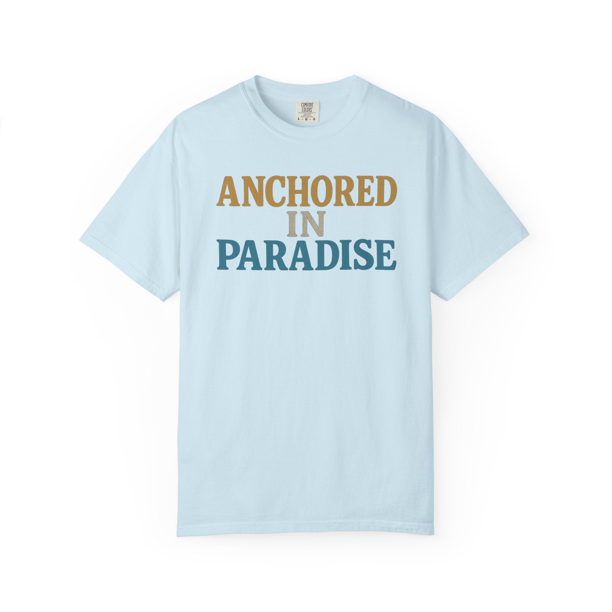 Maison Nautique "Anchored in Paradise" Vintage Unisex Tee - Maison Nautique 