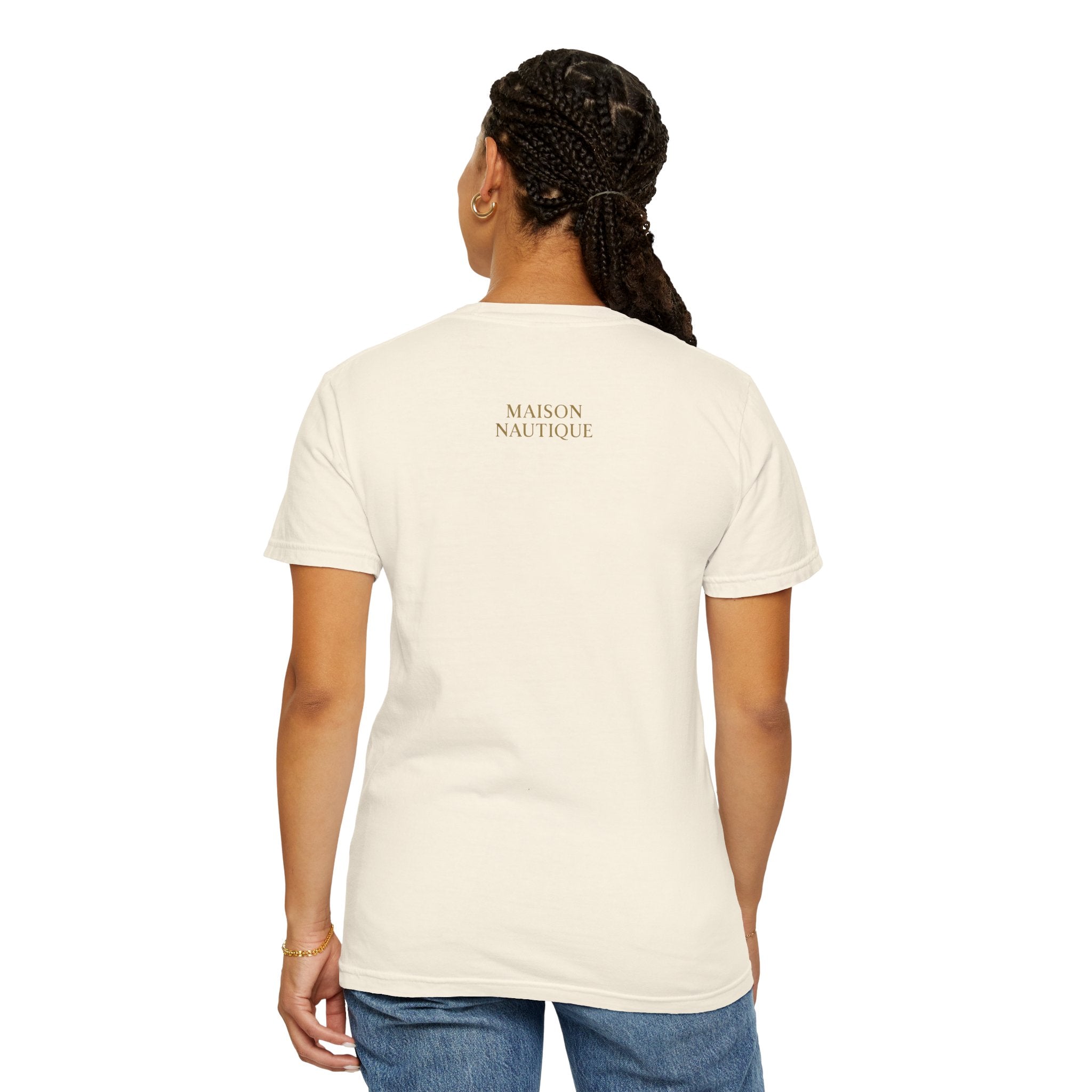 Maison Nautique "Anchored in Paradise" Vintage Unisex Tee - Maison Nautique 
