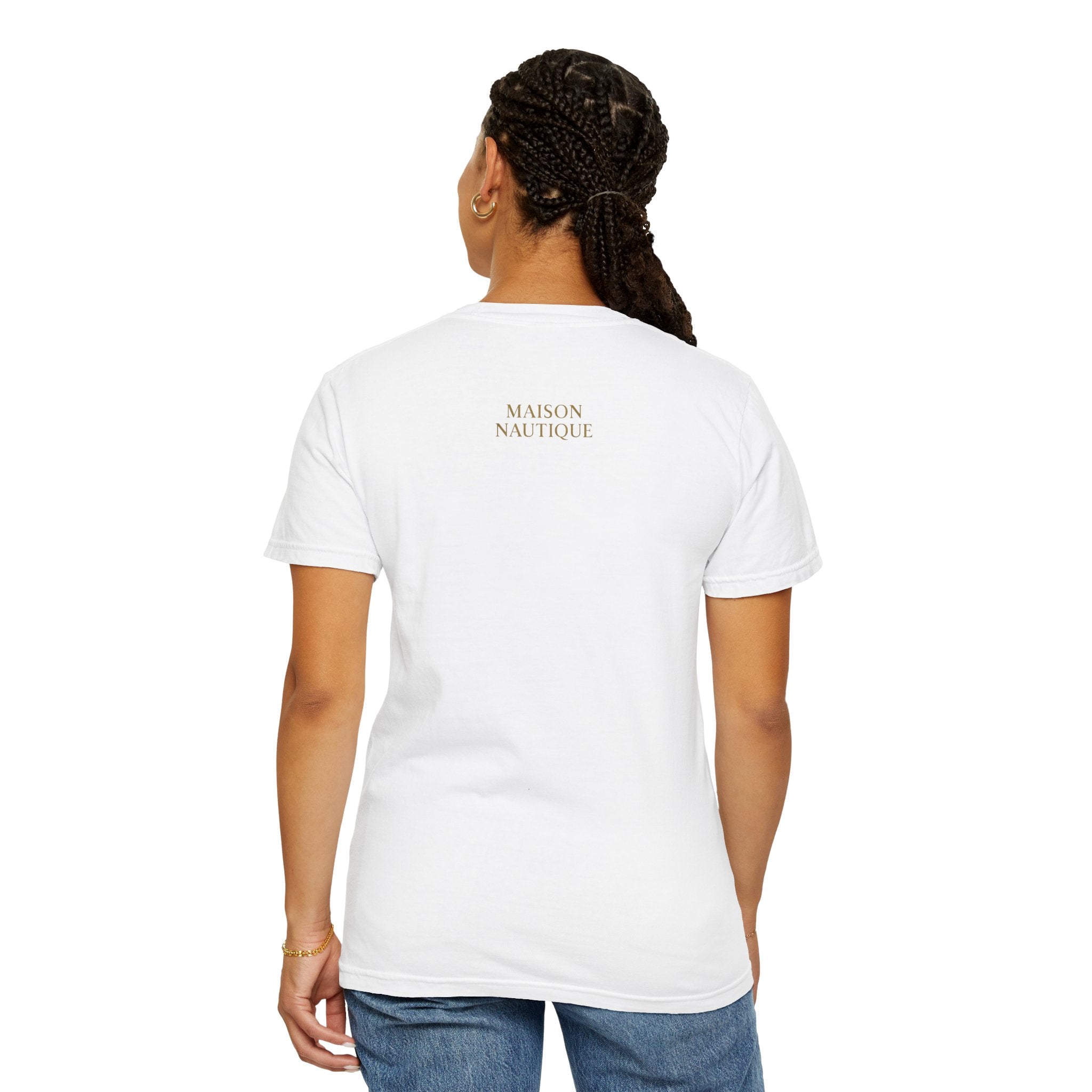 Maison Nautique "Anchored in Paradise" Vintage Unisex Tee - Maison Nautique 
