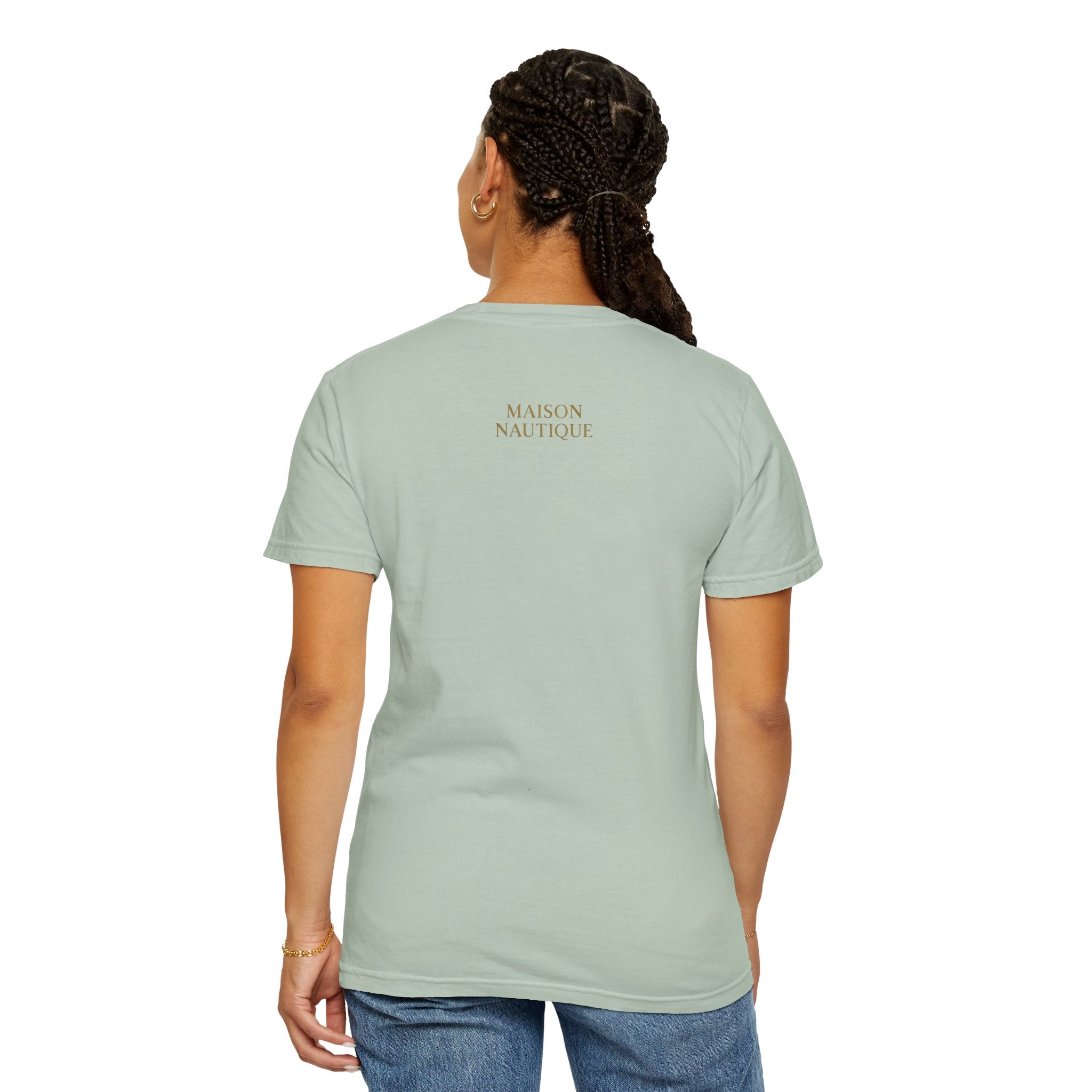 Maison Nautique "Anchored in Paradise" Vintage Unisex Tee - Maison Nautique 