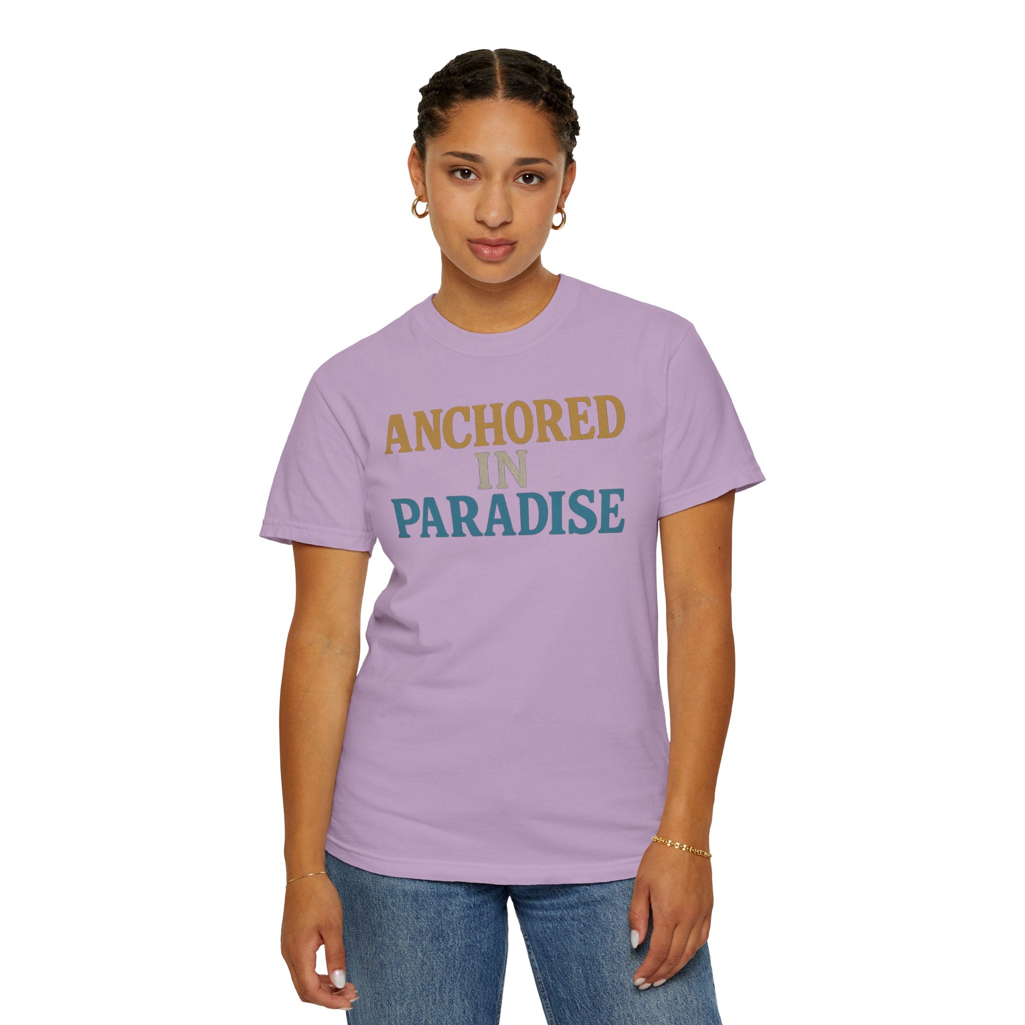 Maison Nautique "Anchored in Paradise" Vintage Unisex Tee - Maison Nautique 