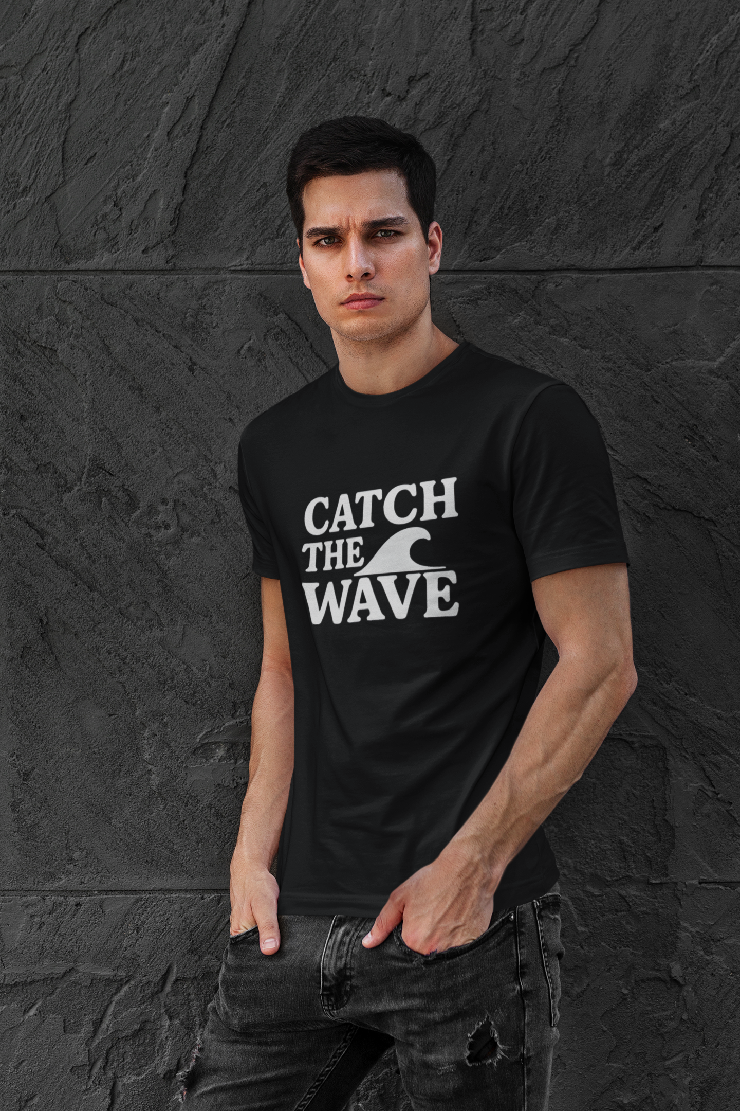 Maison Nautique "Catch the Wave" Vintage Unisex Tee - Maison Nautique 