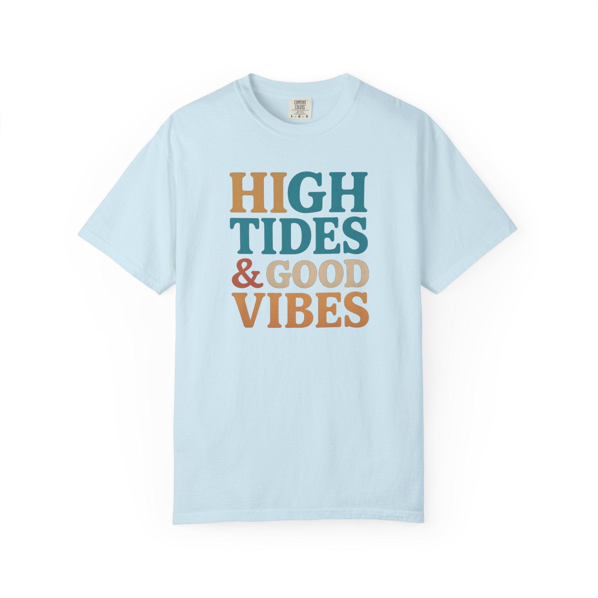 Maison Nautique "High Tides & Good Vibes" Vintage Unisex Tee - Maison Nautique 