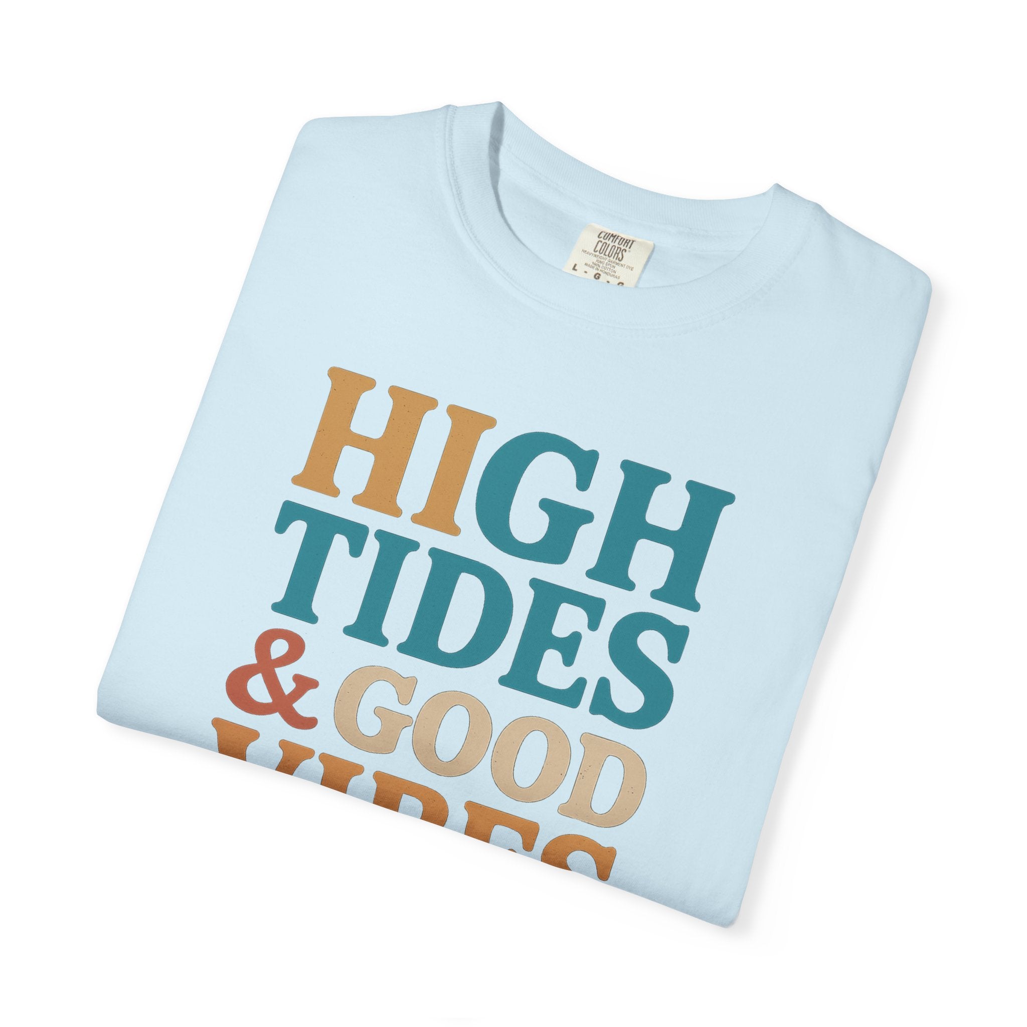 Maison Nautique "High Tides & Good Vibes" Vintage Unisex Tee - Maison Nautique 