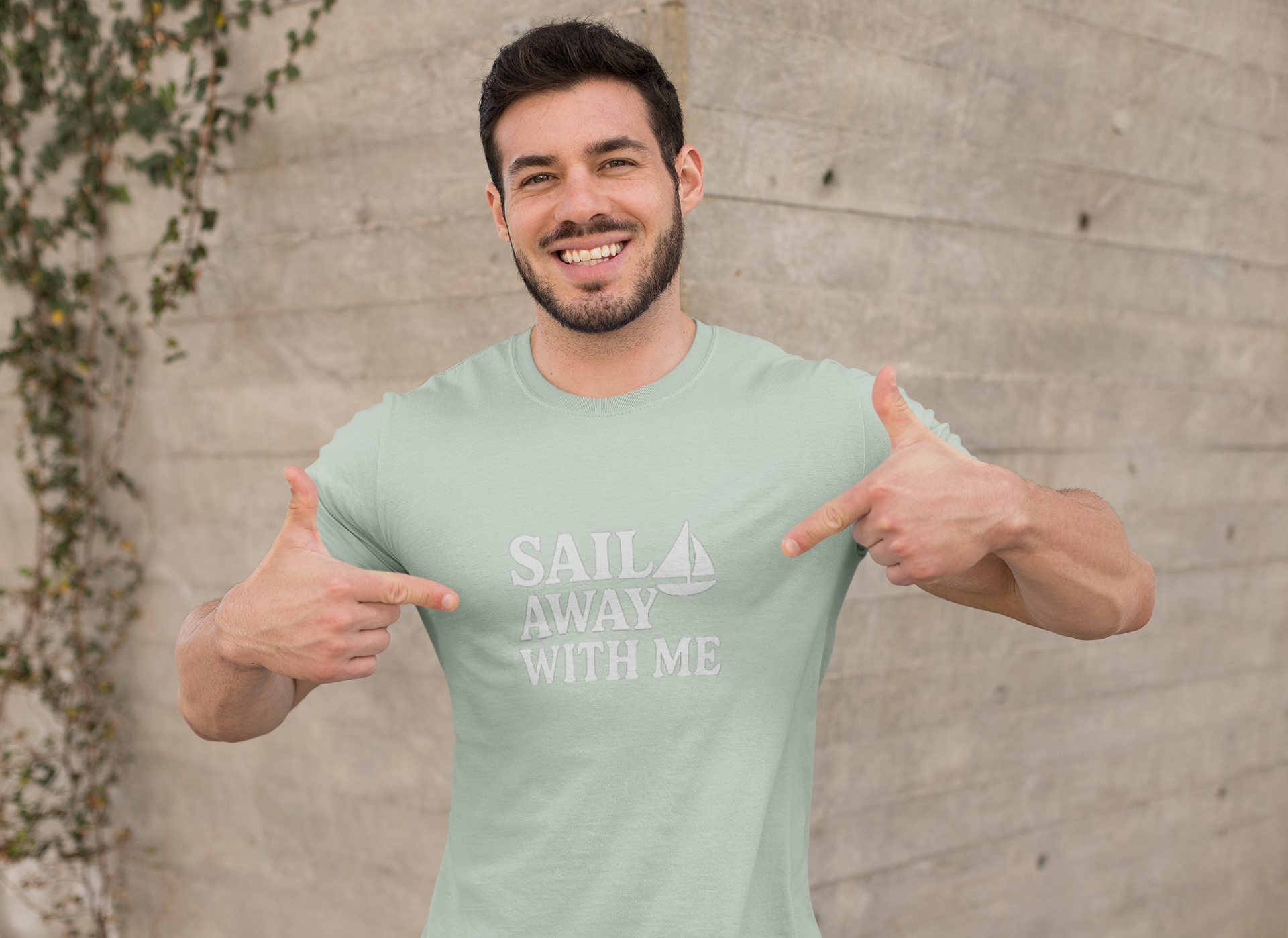 Maison Nautique "Sail Away With Me" Vintage Unisex Tee - Maison Nautique 