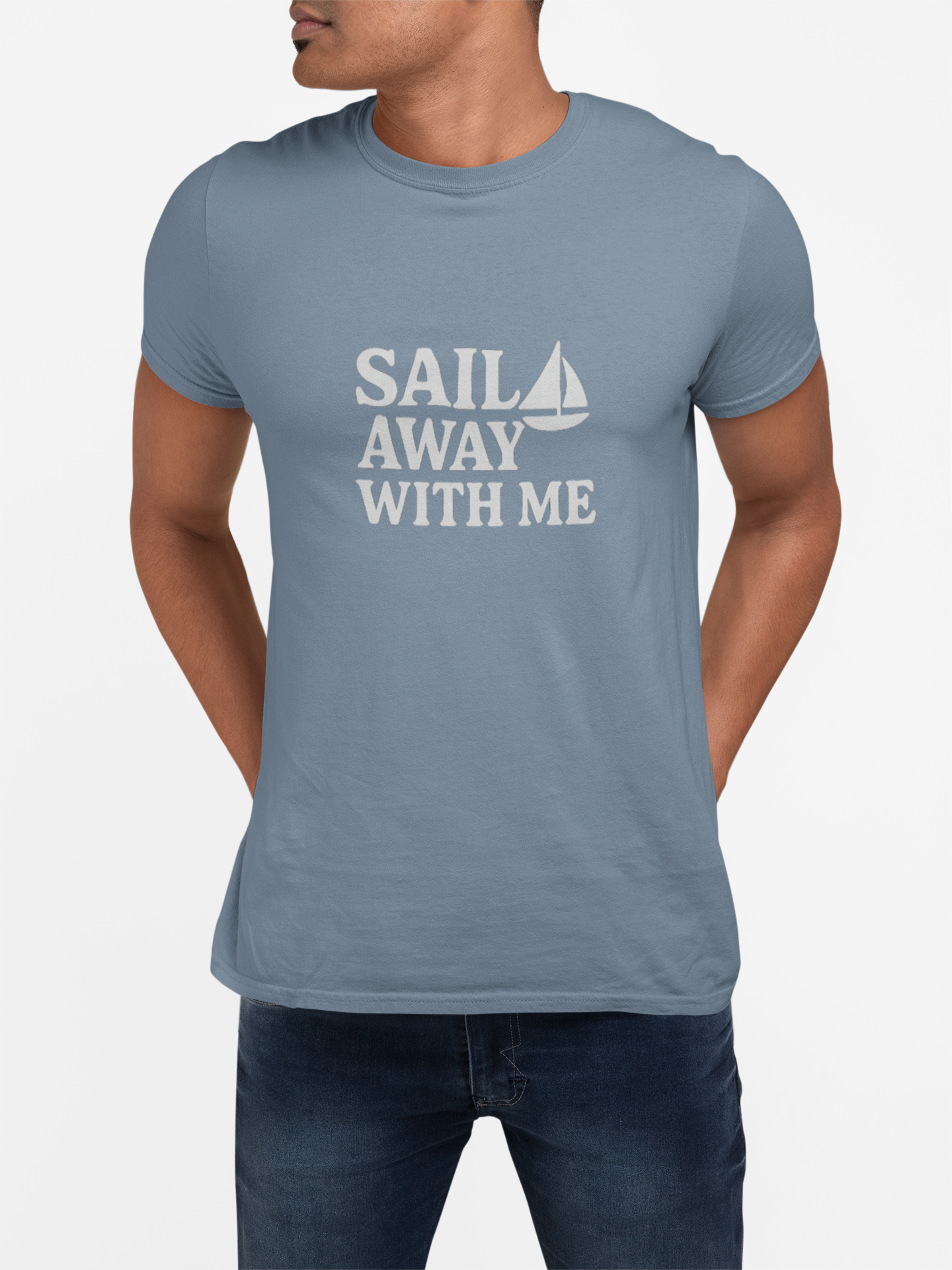 Maison Nautique "Sail Away With Me" Vintage Unisex Tee - Maison Nautique 