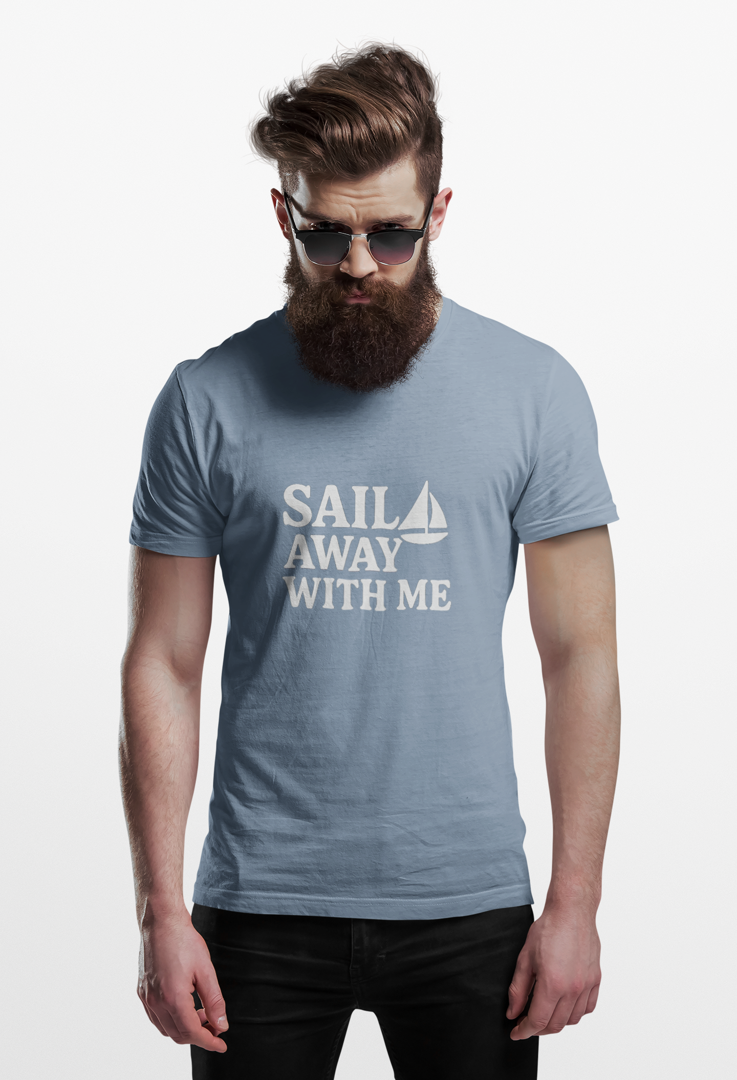 Maison Nautique "Sail Away With Me" Vintage Unisex Tee - Maison Nautique 