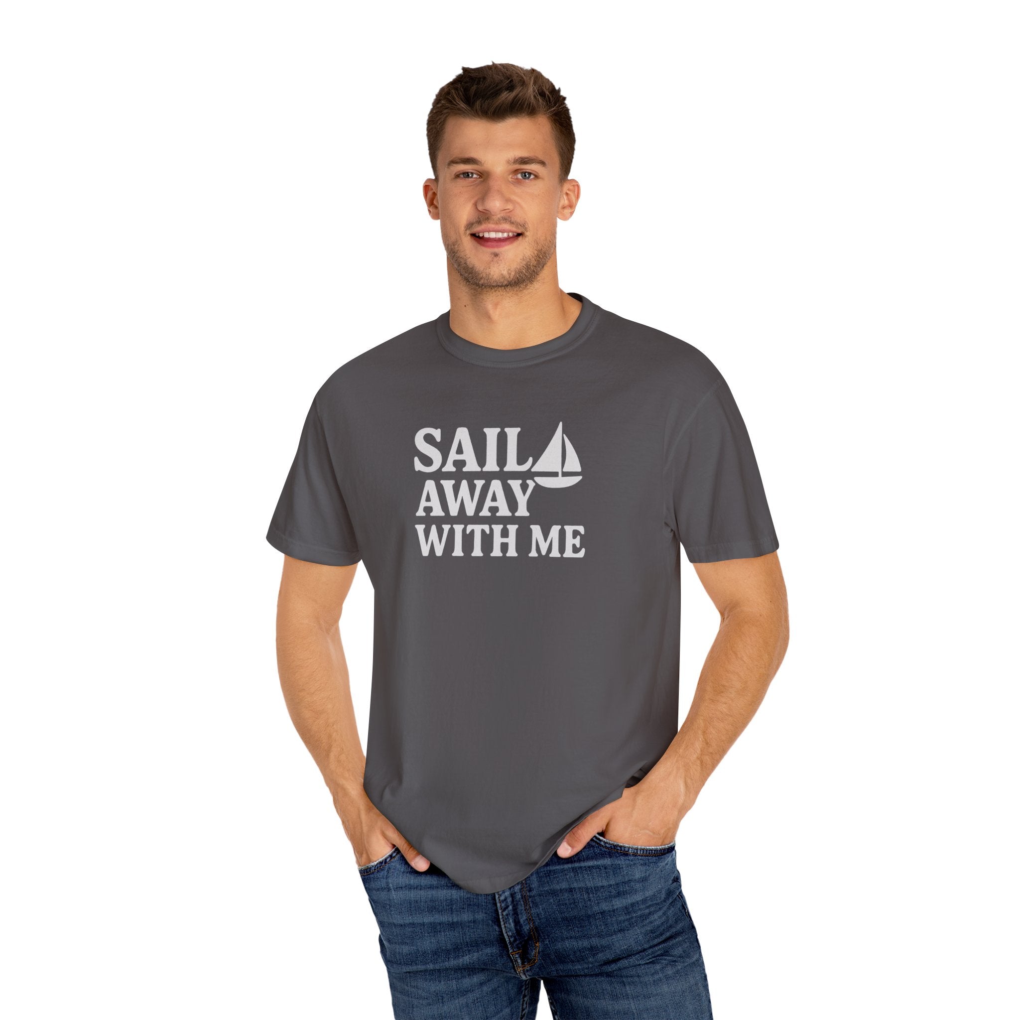 Maison Nautique "Sail Away With Me" Vintage Unisex Tee - Maison Nautique 