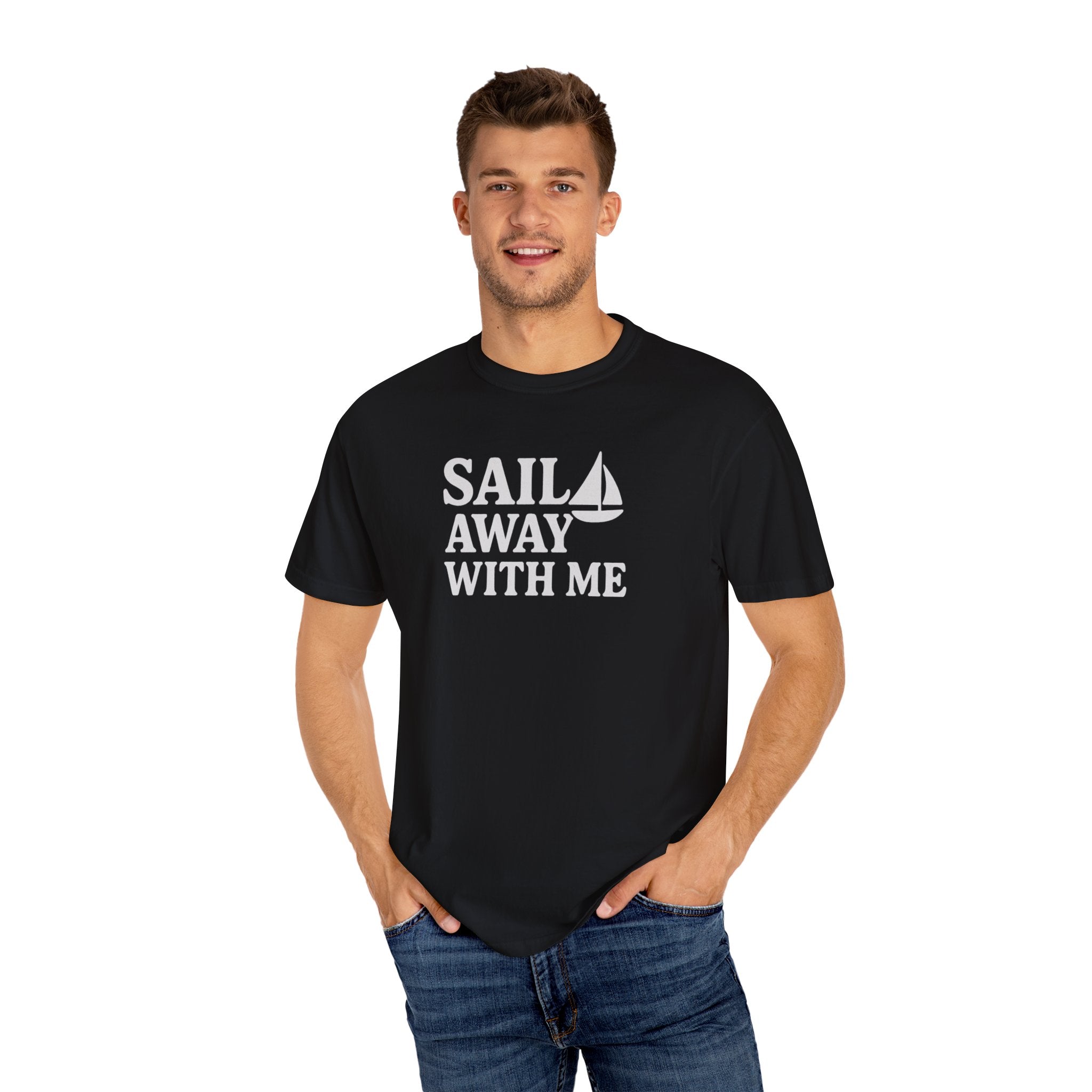 Maison Nautique "Sail Away With Me" Vintage Unisex Tee - Maison Nautique 