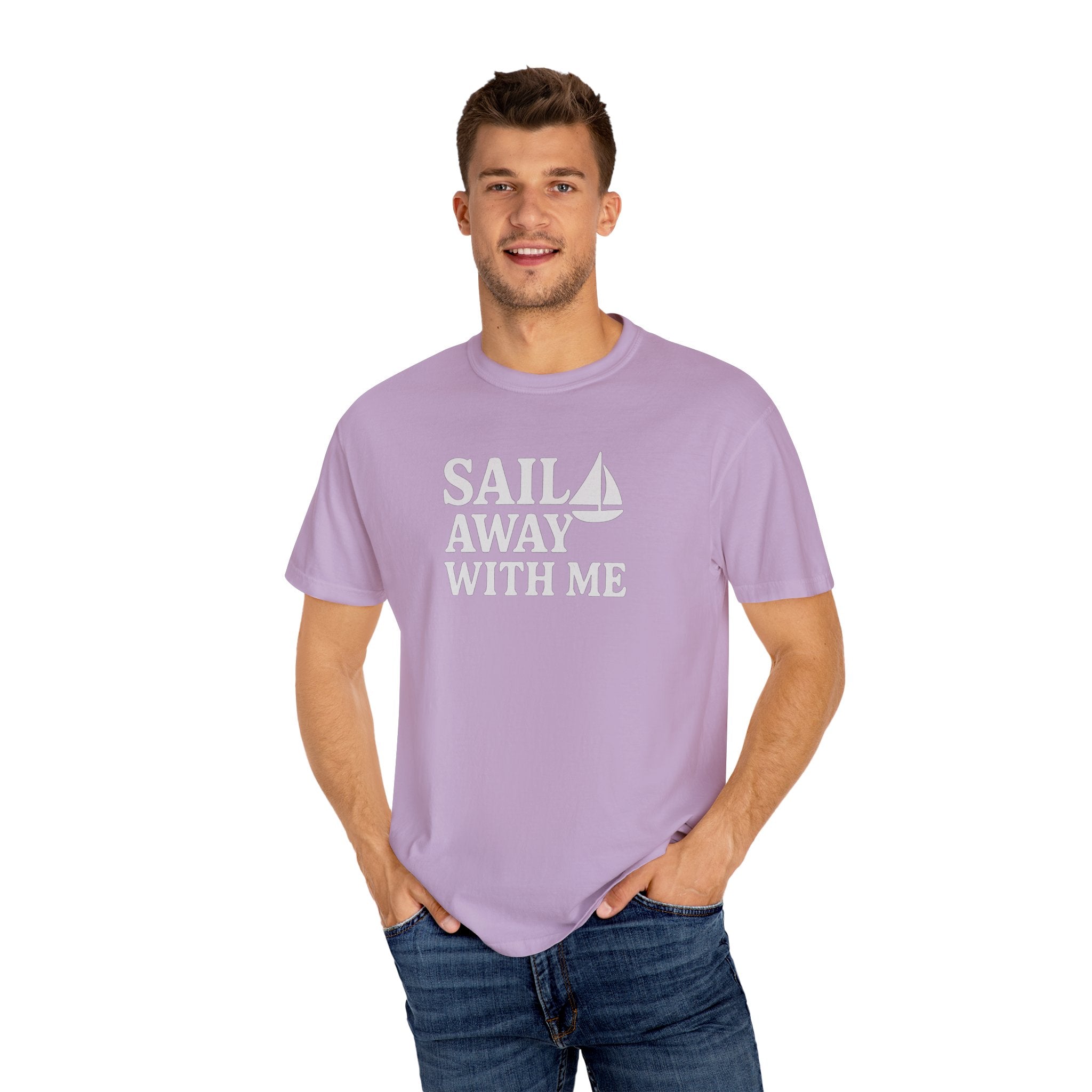 Maison Nautique "Sail Away With Me" Vintage Unisex Tee - Maison Nautique 