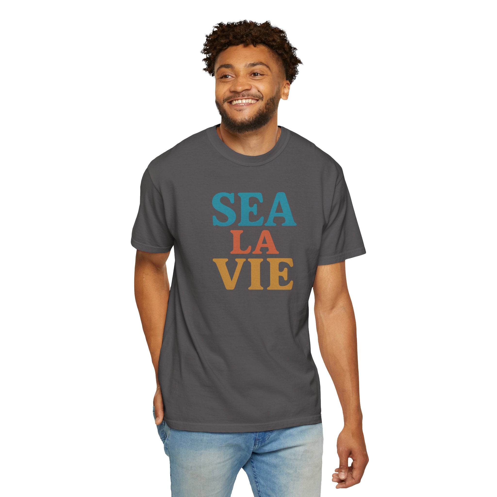 Maison Nautique "Sea La Vie" Vintage Tee, Unisex - Maison Nautique 