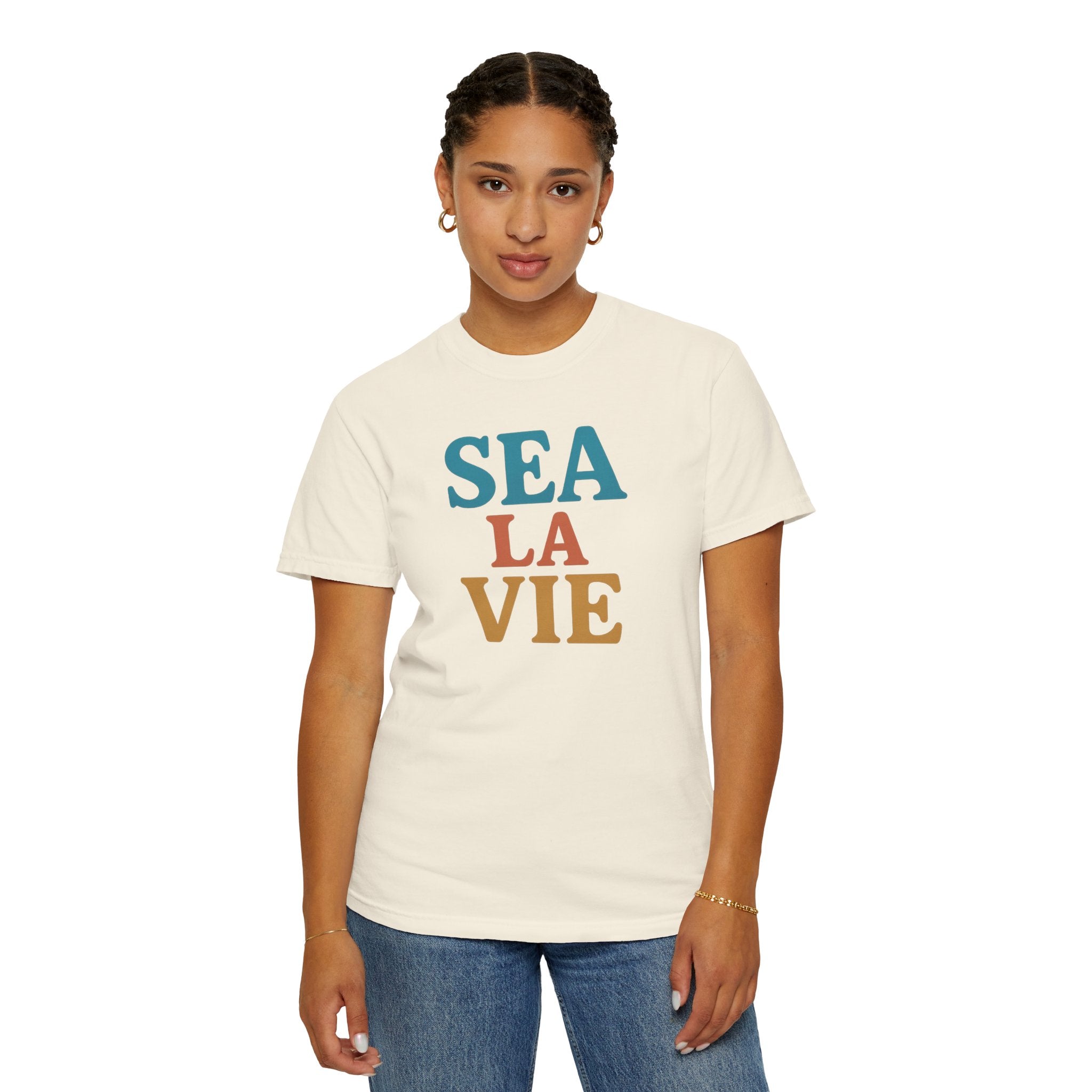 Maison Nautique "Sea La Vie" Vintage Tee, Unisex - Maison Nautique 