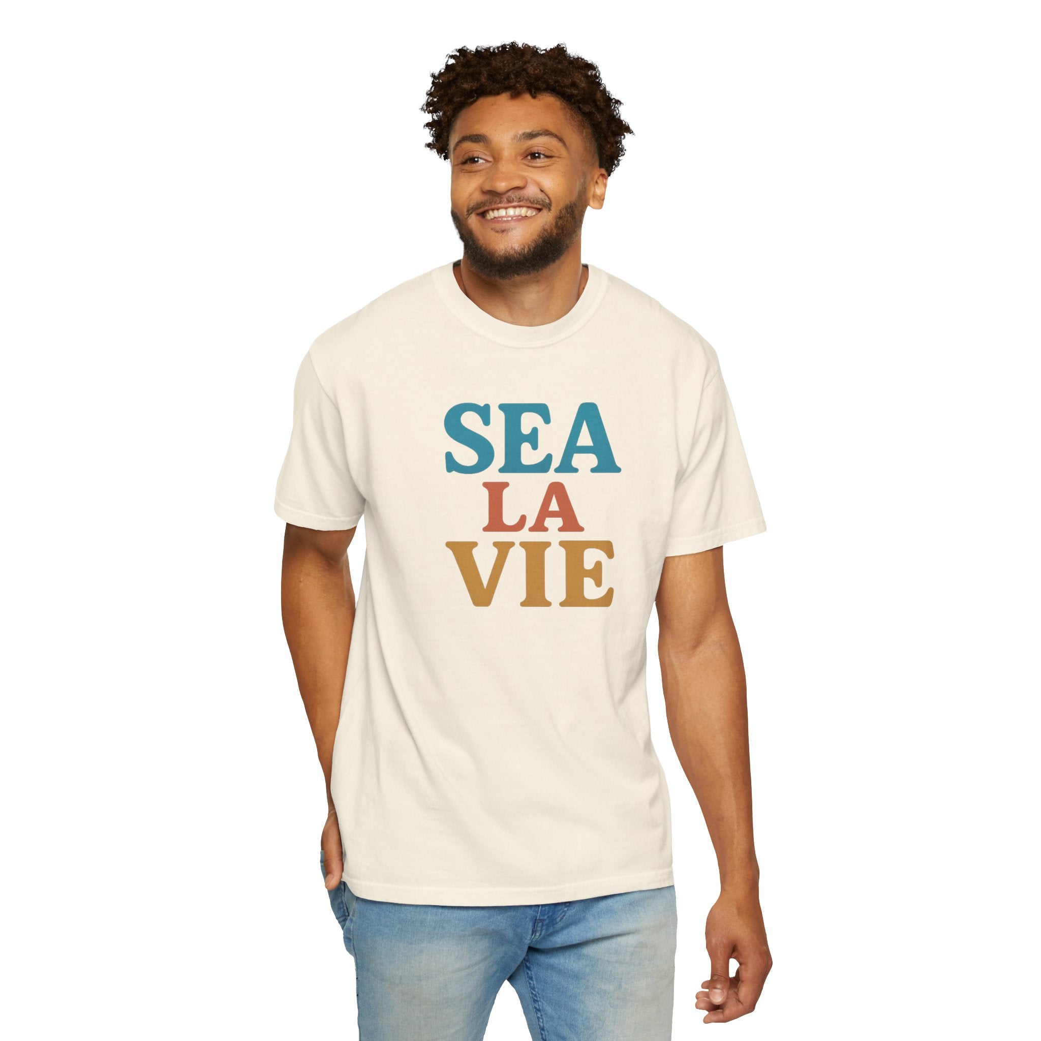 Maison Nautique "Sea La Vie" Vintage Tee, Unisex - Maison Nautique 
